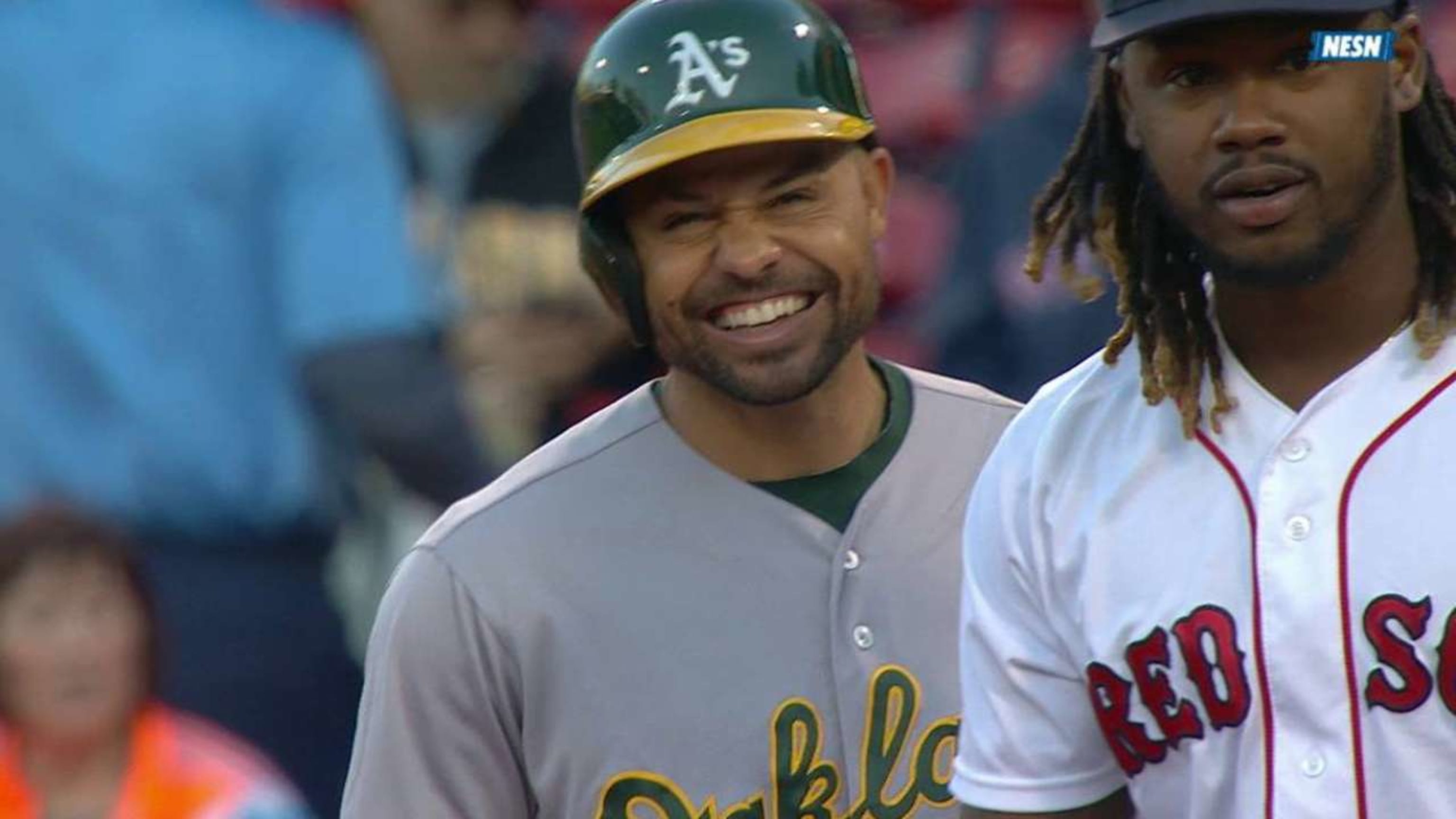 Hanley Ramirez Did Not Approve Of Coco Crisp Drawing In Fenway S Infield Dirt Mlb Com