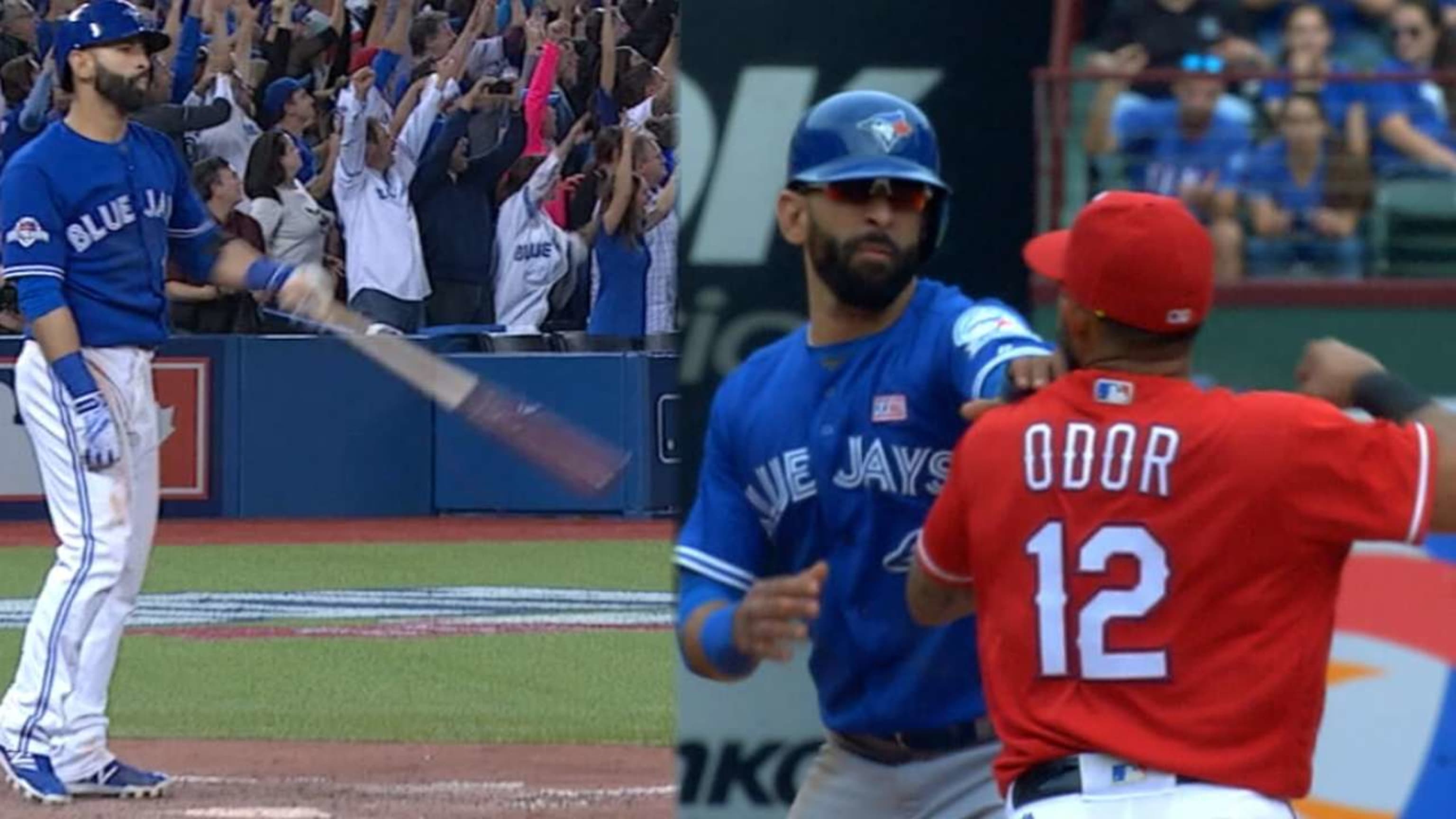 Jose Bautista-Rougned Odor brawl: Two wrongs, one big right (not that one)