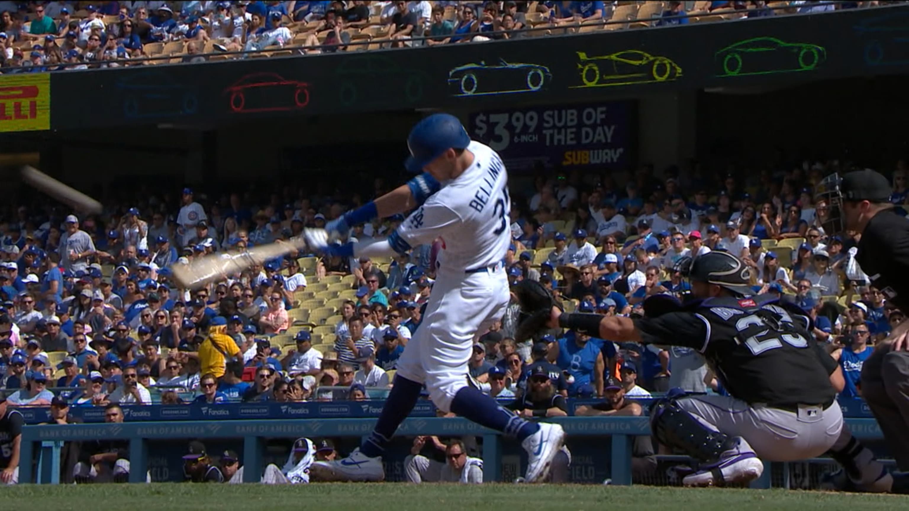 Hyun-jin Ryu's First Career Major League Home Run!, September 22, 2019