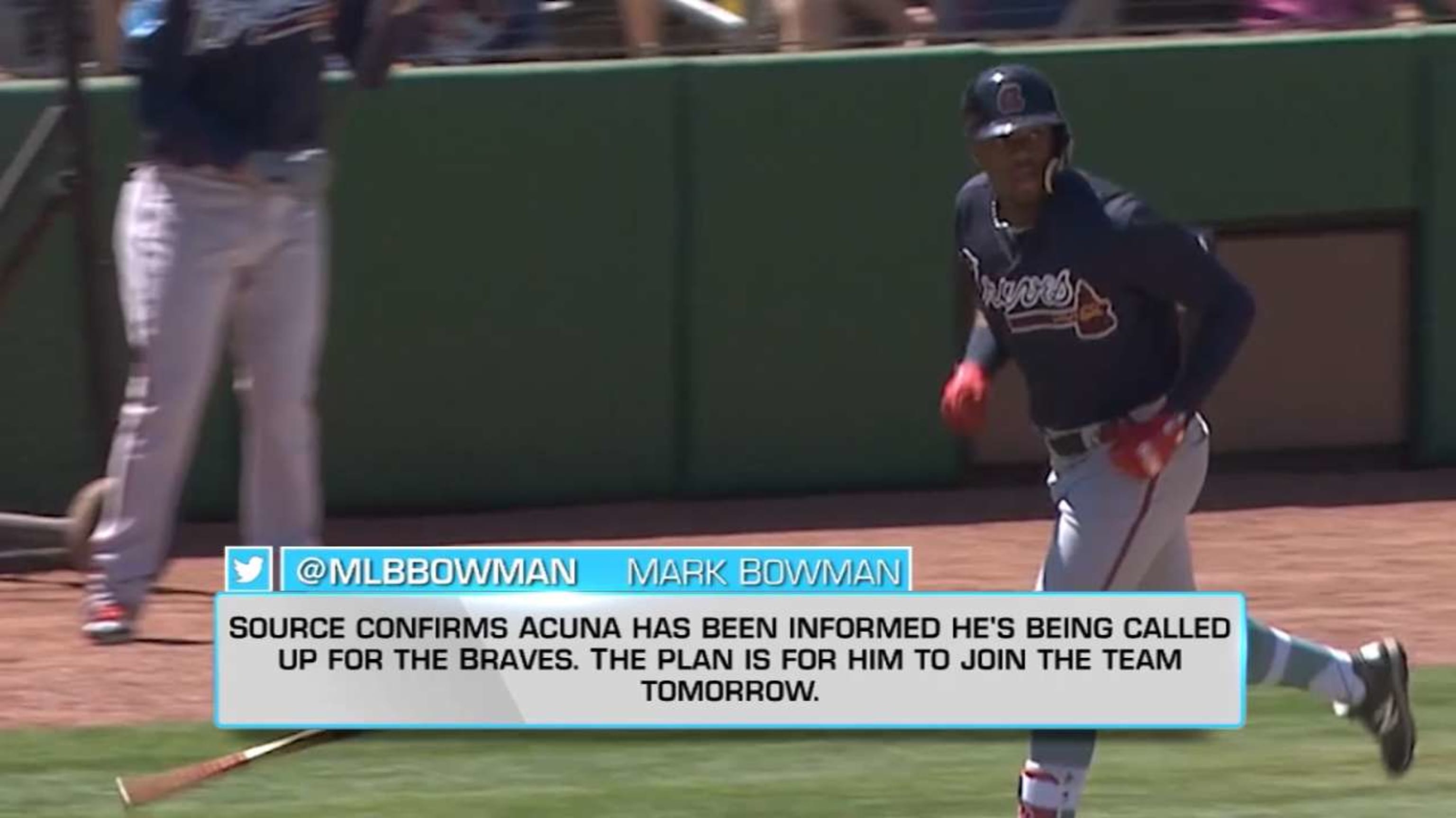 Braves skipper backs Ronald Acuña after defensive miscues