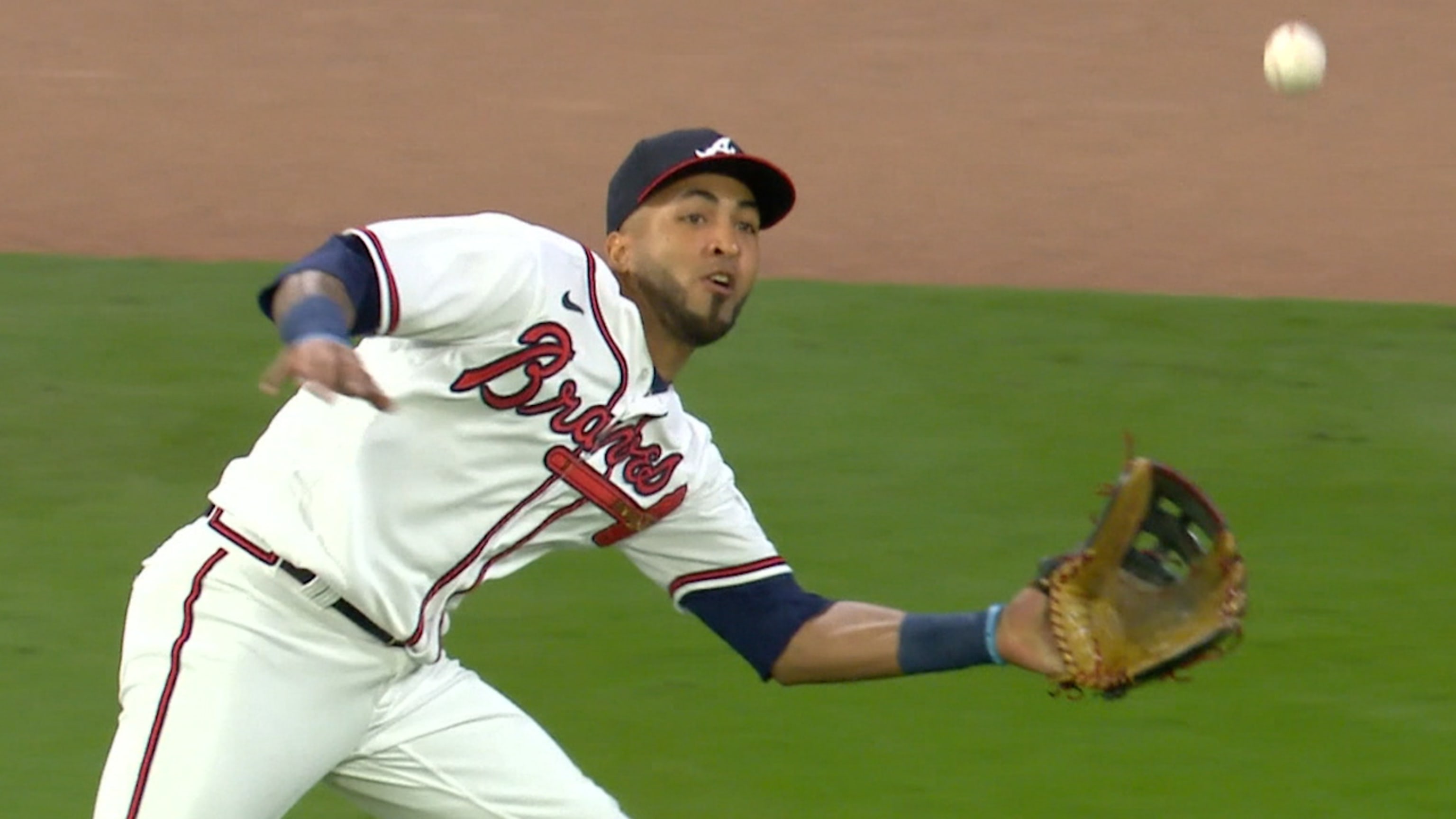 Gran atrapada de Eddie Rosario 