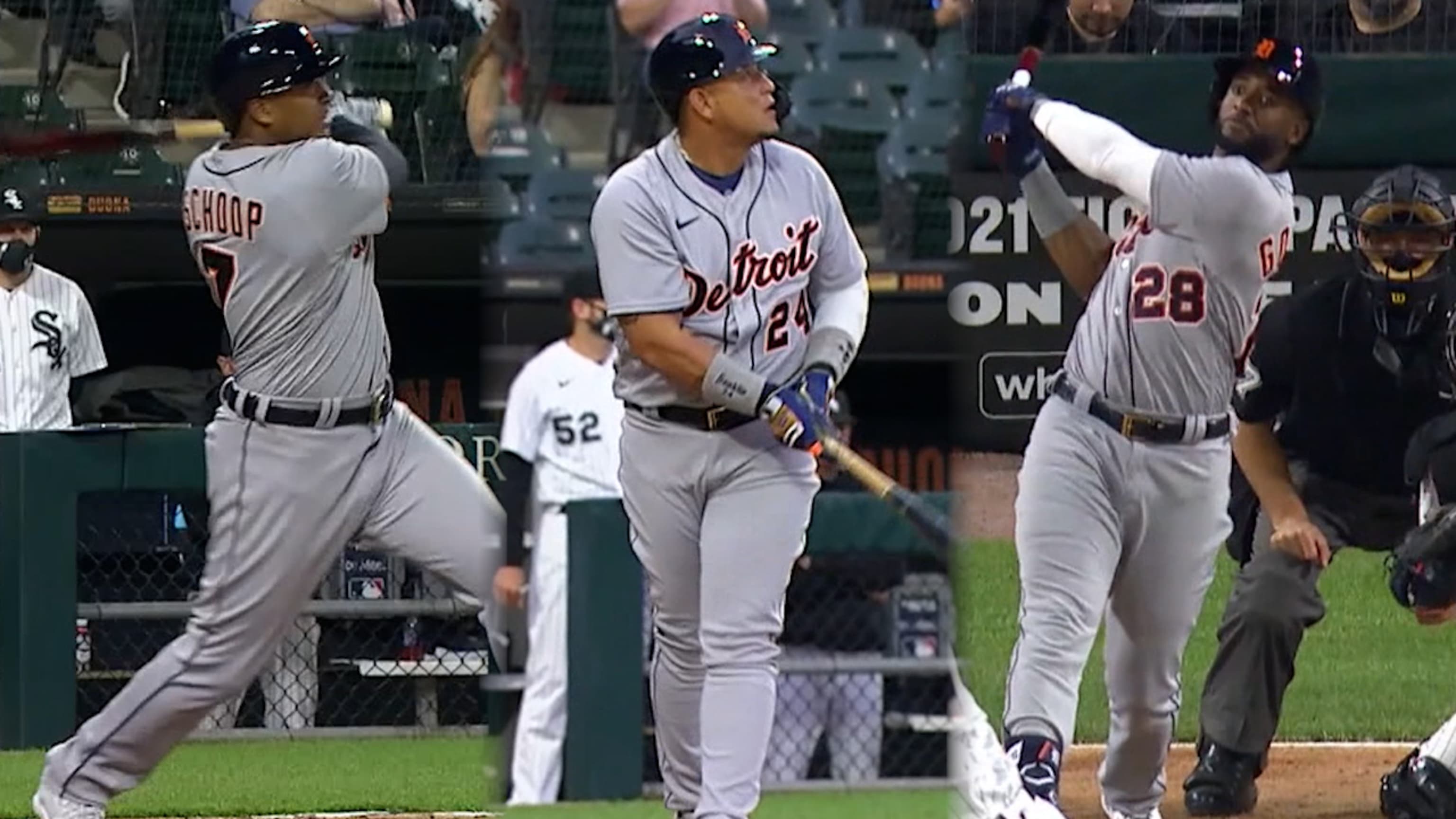 Tigres disparan 3 jonrones