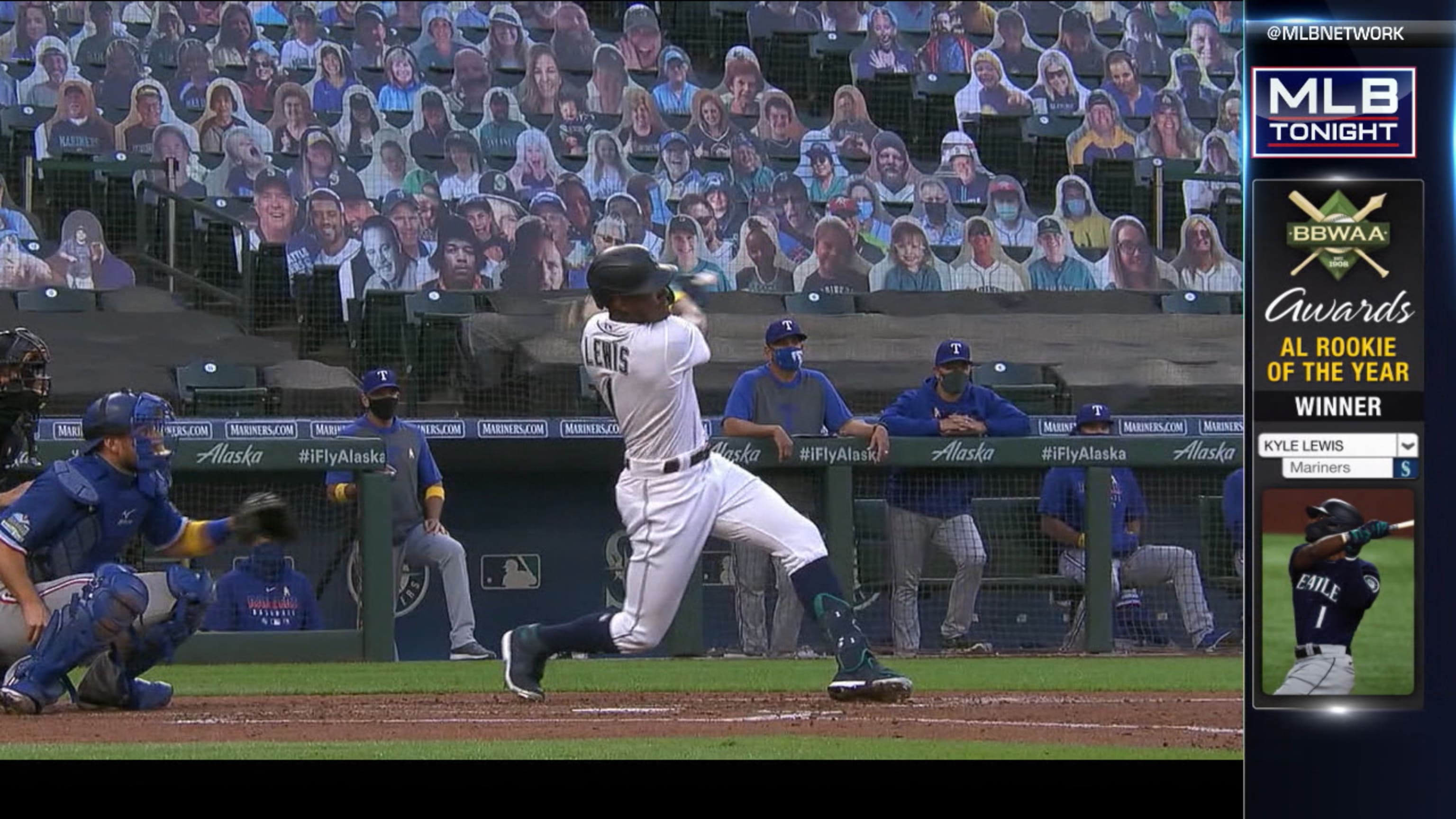 2020 Kyle Lewis Highlights  Mariners OF takes home AL Rookie of the Year!  (11 HRs, .806 OPS) 