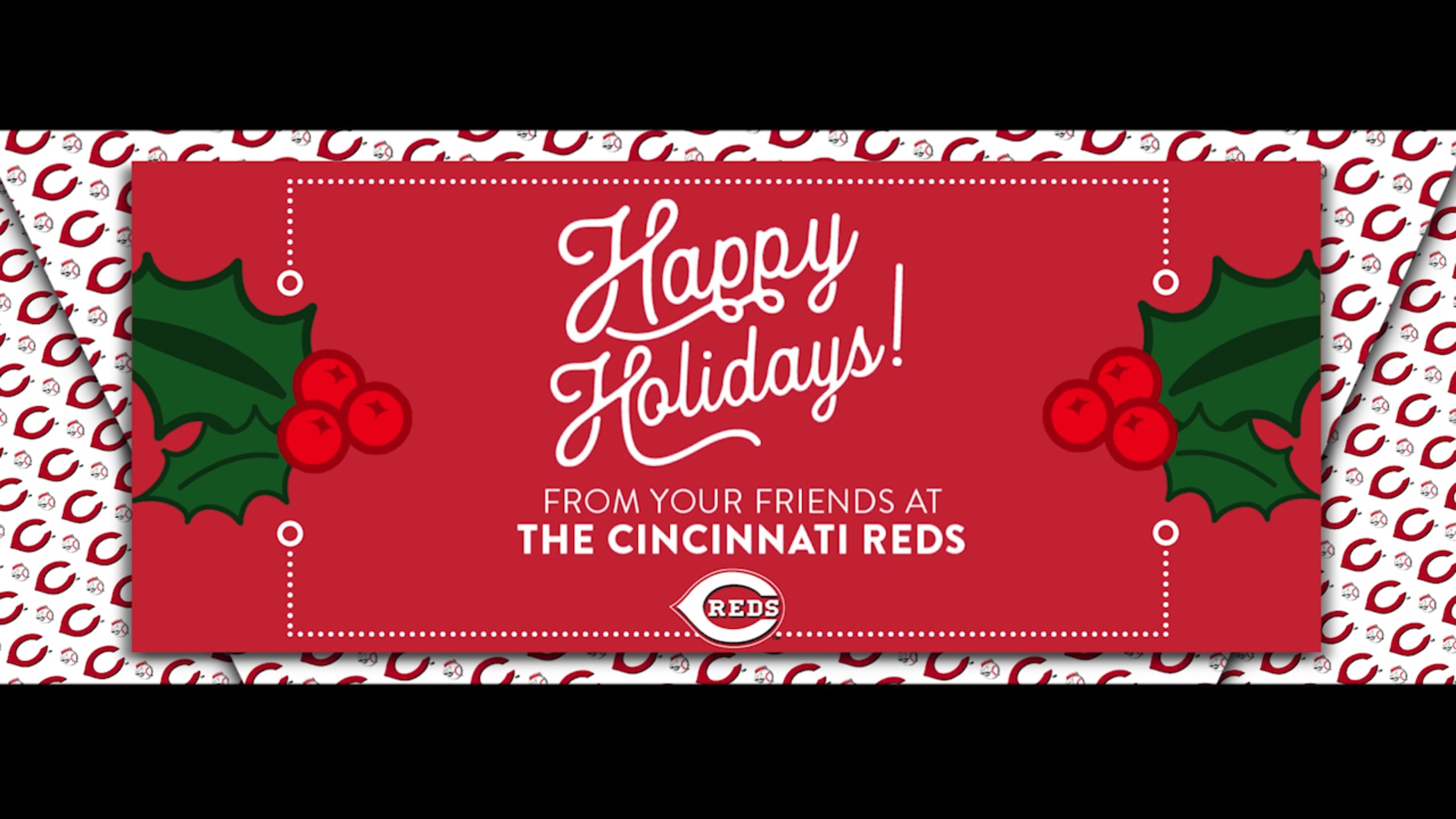 Season S Greetings From The Reds Cincinnati Reds