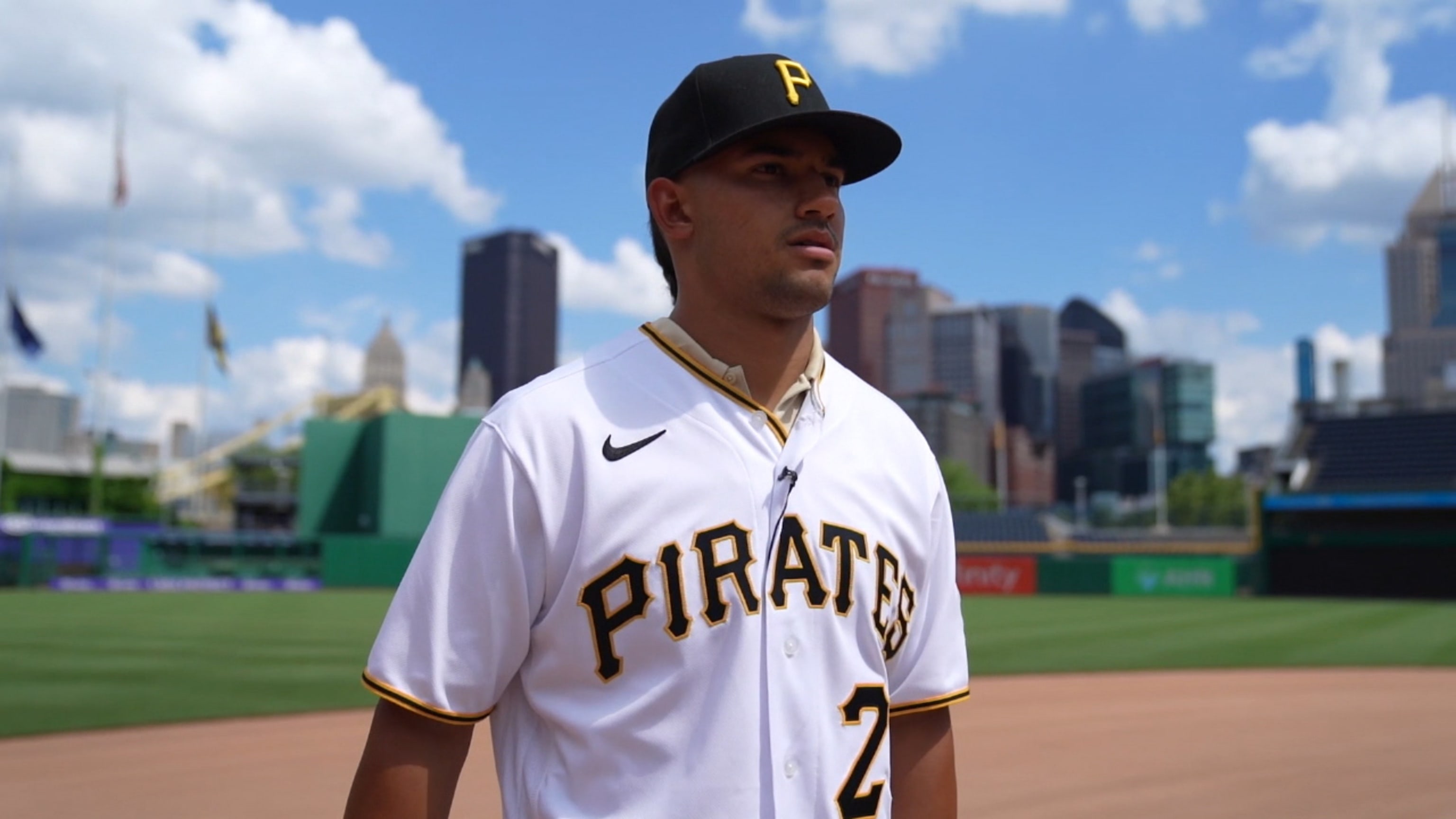 Pirates bring up infield prospect Nick Gonzales, who was drafted