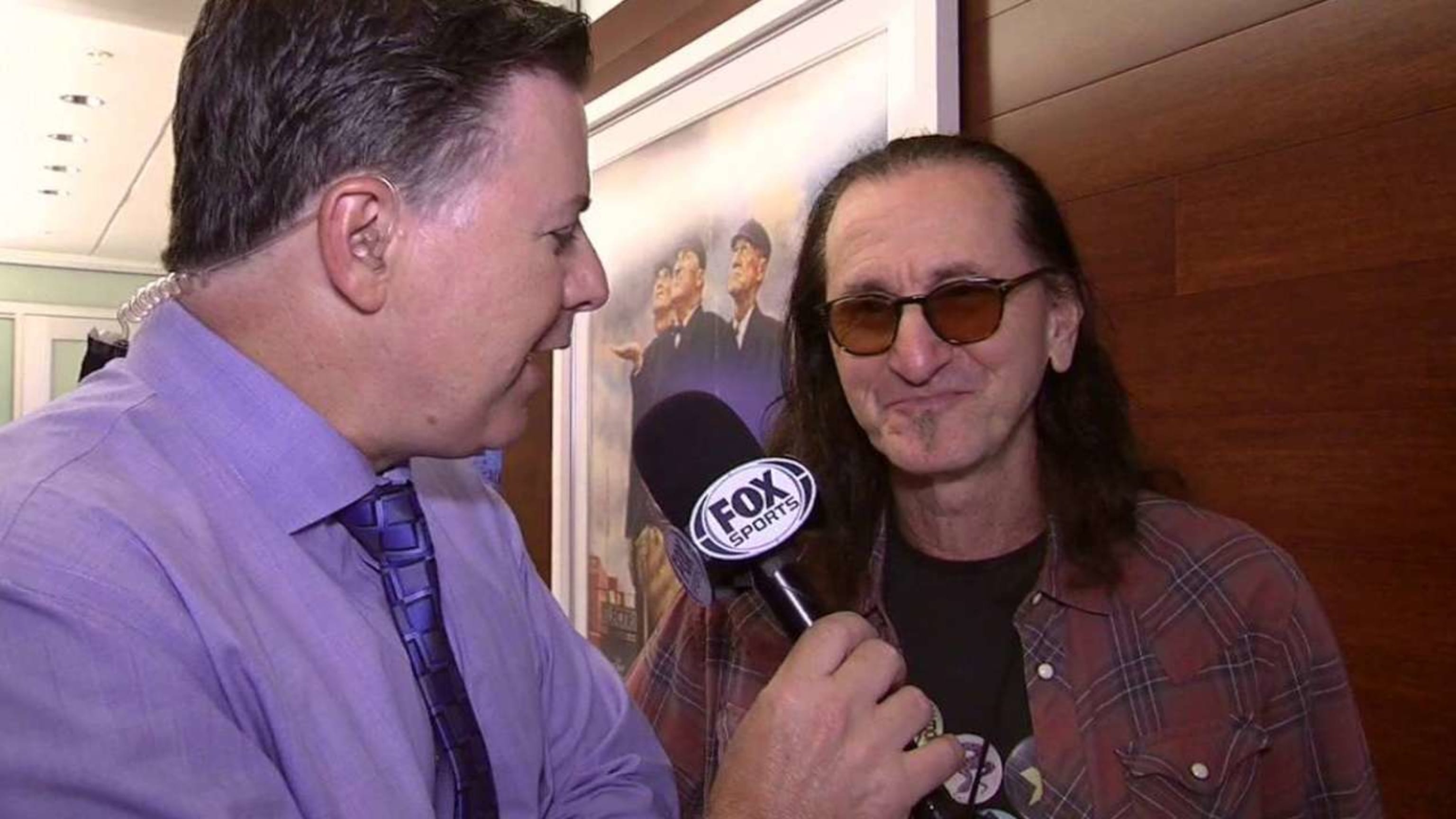 Geddy Lee avid autograph collector travels to Miami to get signatures from Ichiro and Bonds MLB
