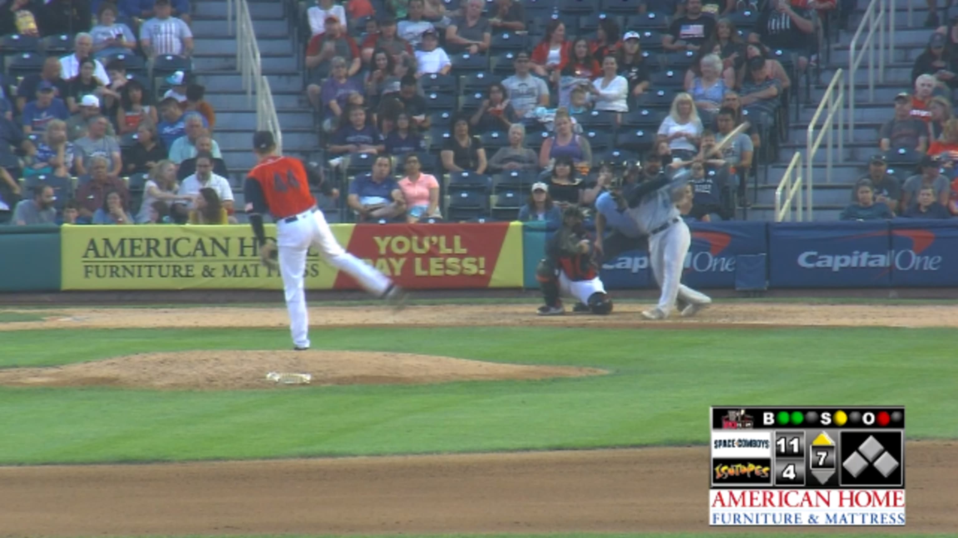 O'Hoppe's family on first hit, 09/28/2022