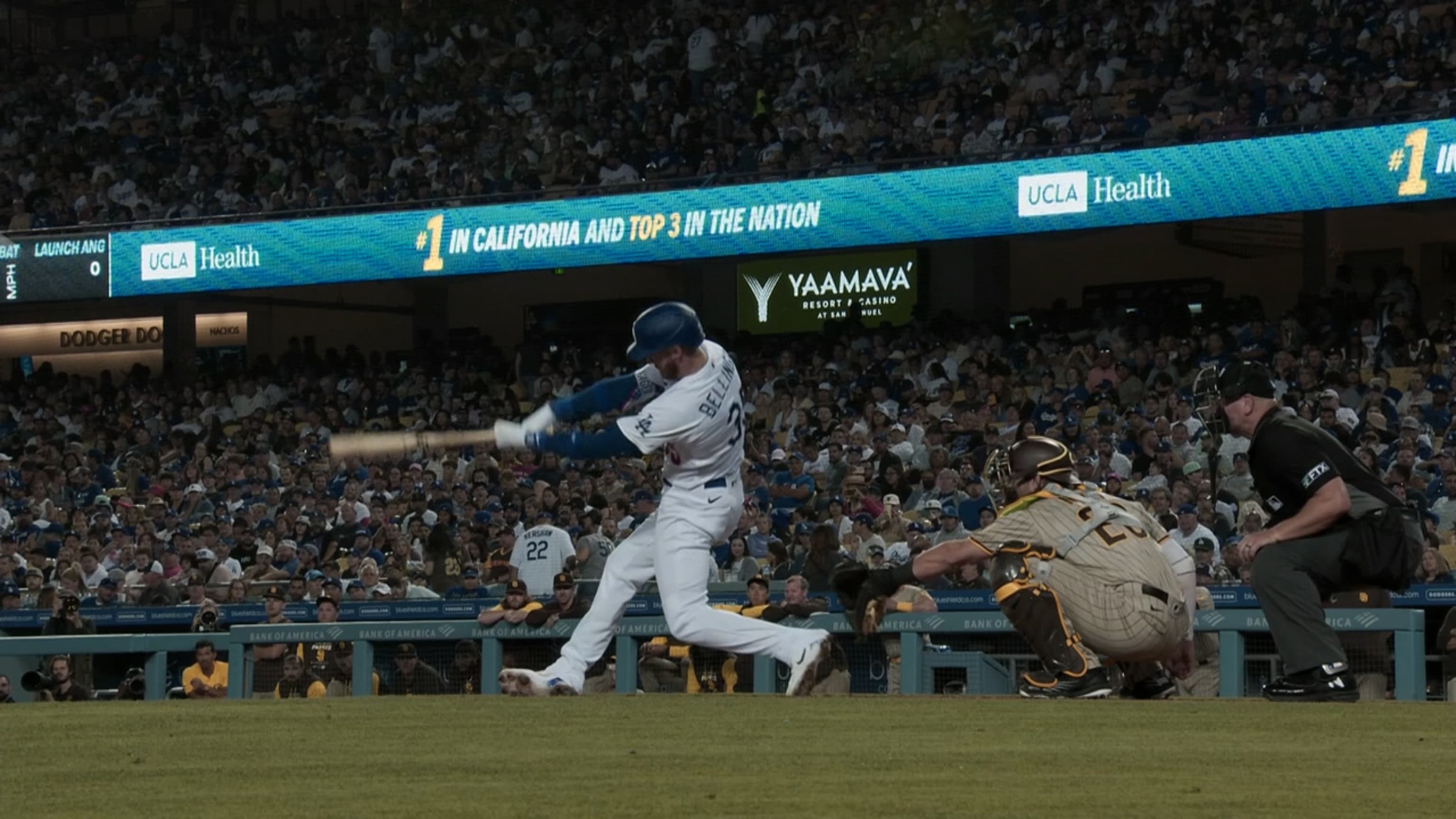 Cody Bellinger se vuela la barda