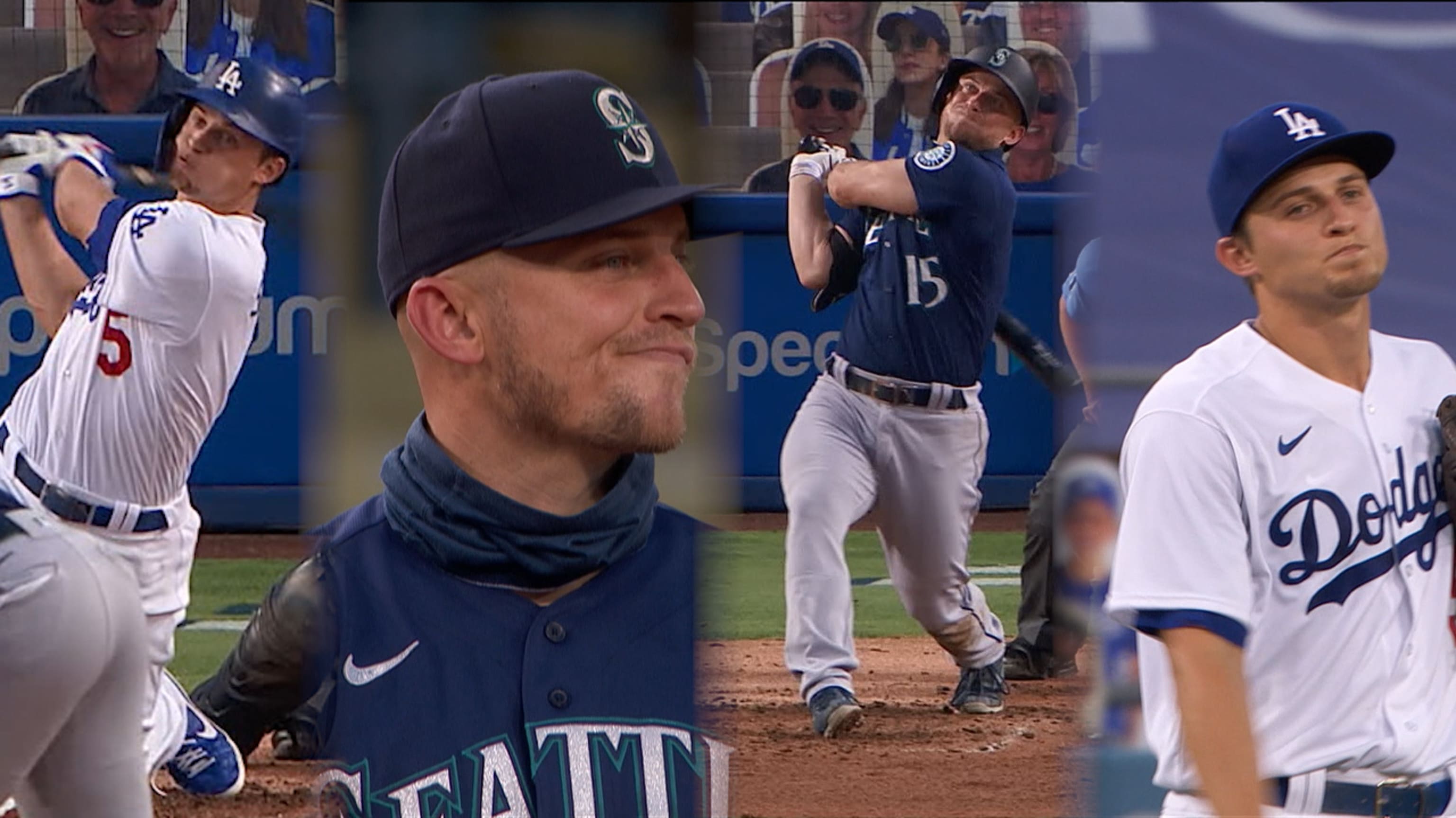 Kyle Seager homers off Clayton Kershaw in loss
