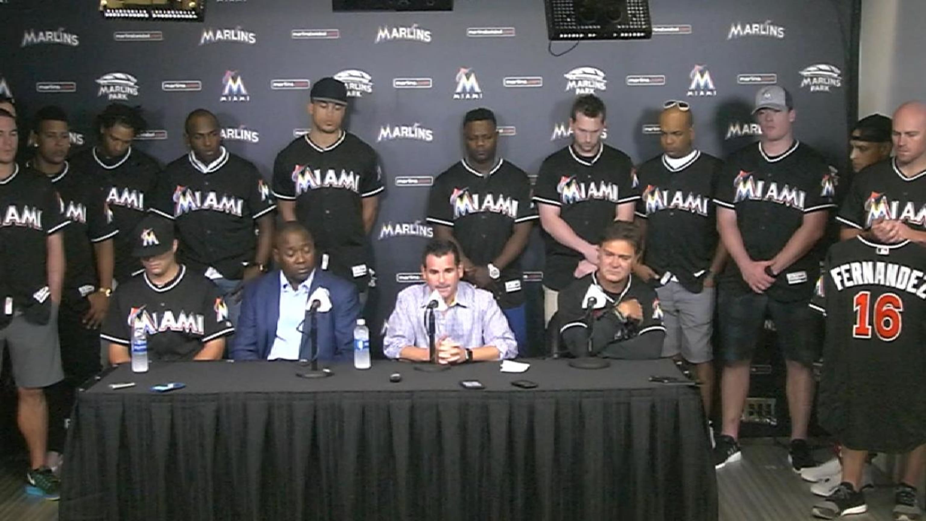 jose fernandez black jersey