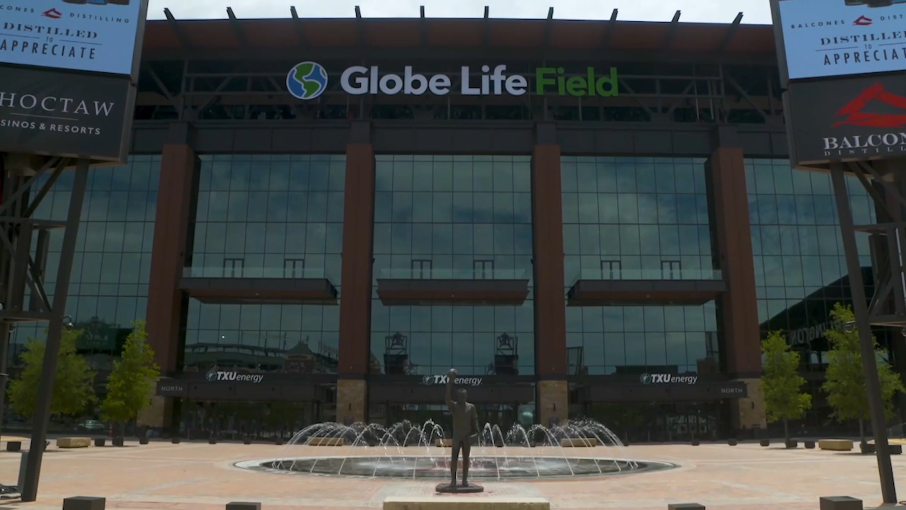 Primer recorrido por el Globe Life Field