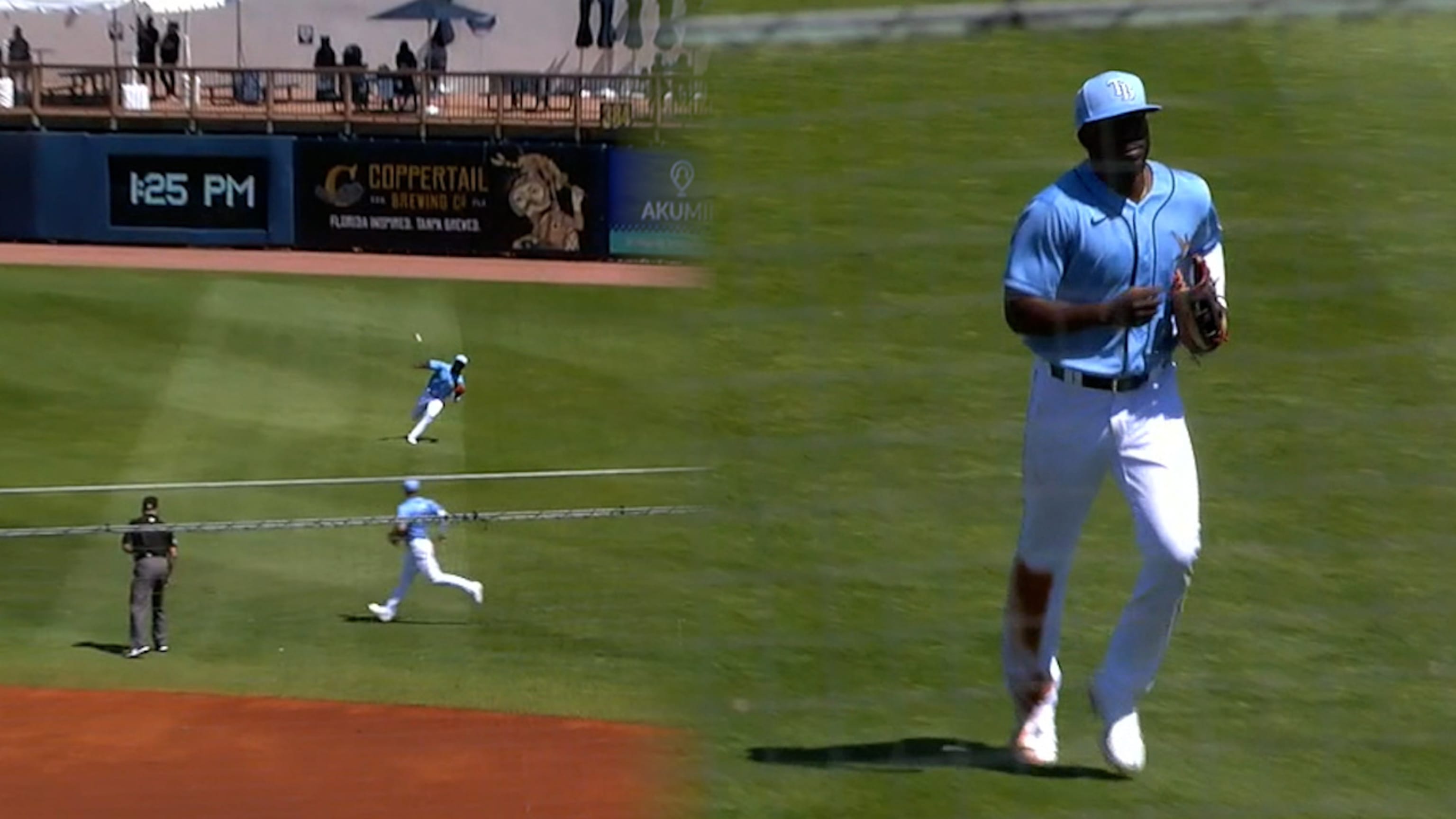 Atrapada deslizándose de Randy Arozarena