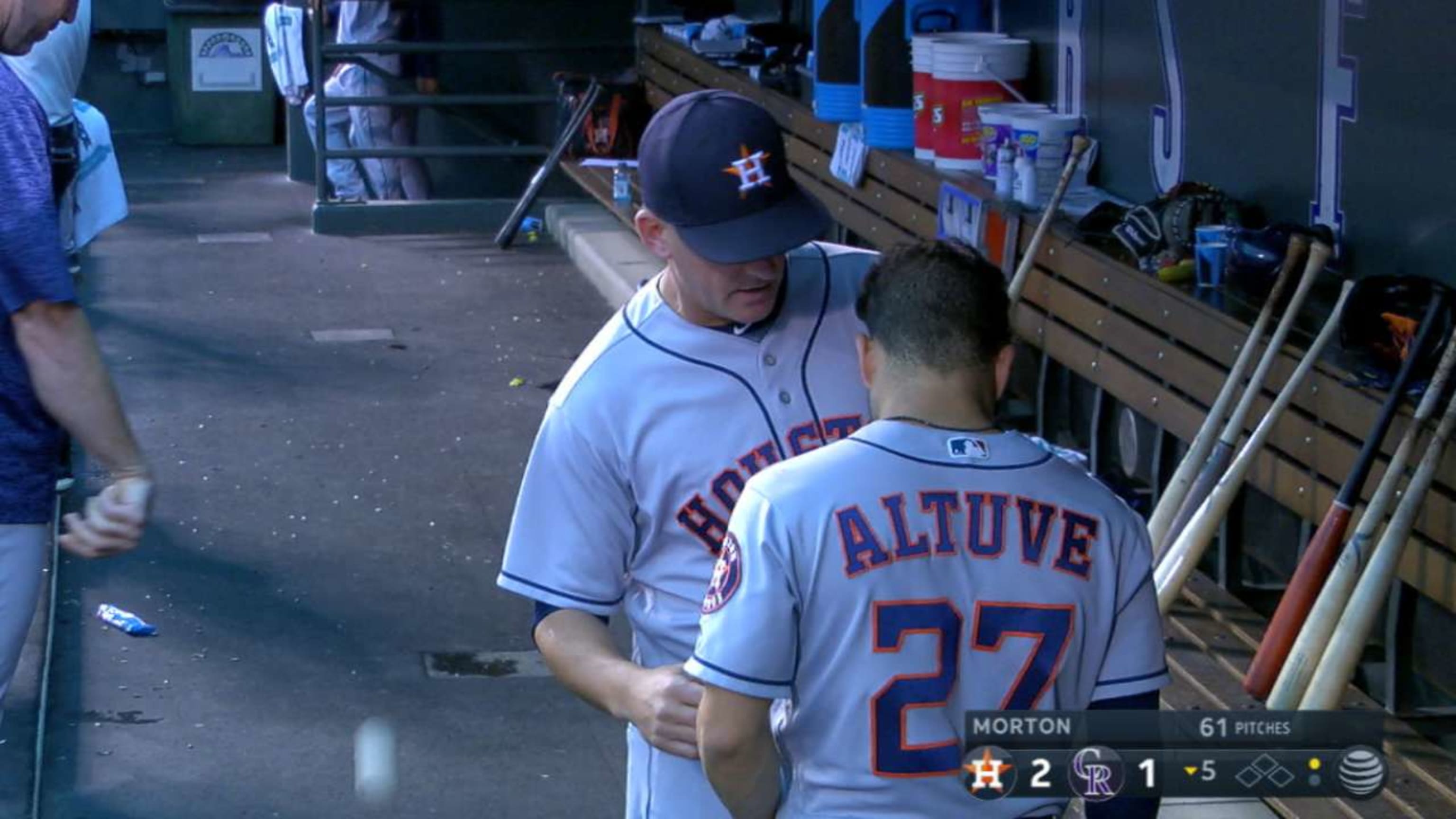 Houston Astros: Jose Altuve exits game vs. Nationals as precaution