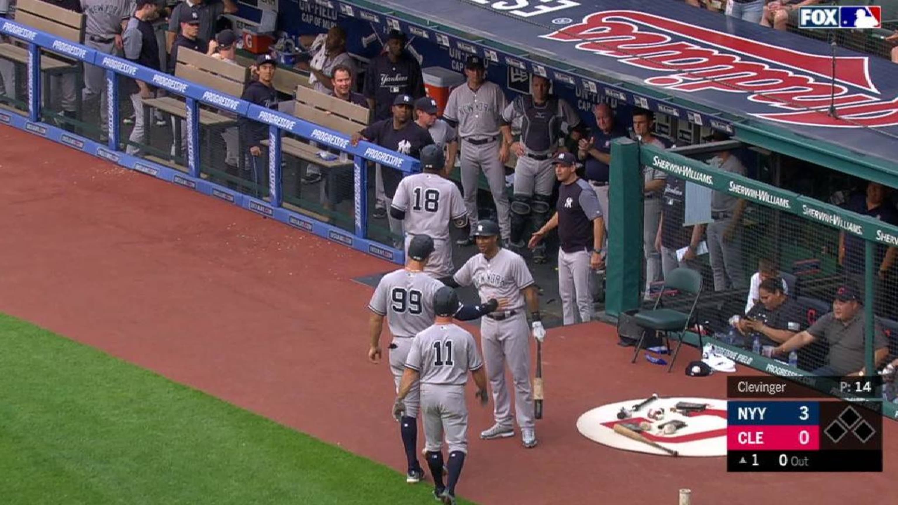 Gregorius' 3-run home run
