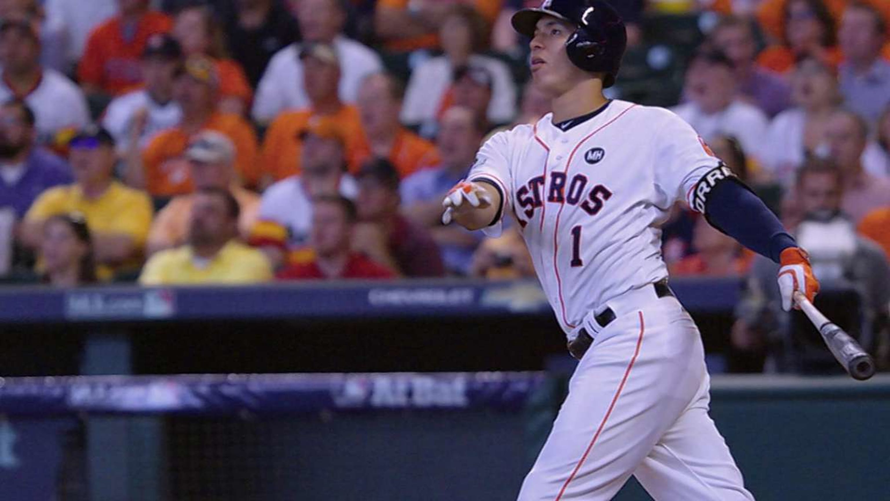 Correa batea de 4-4 vs. Reales