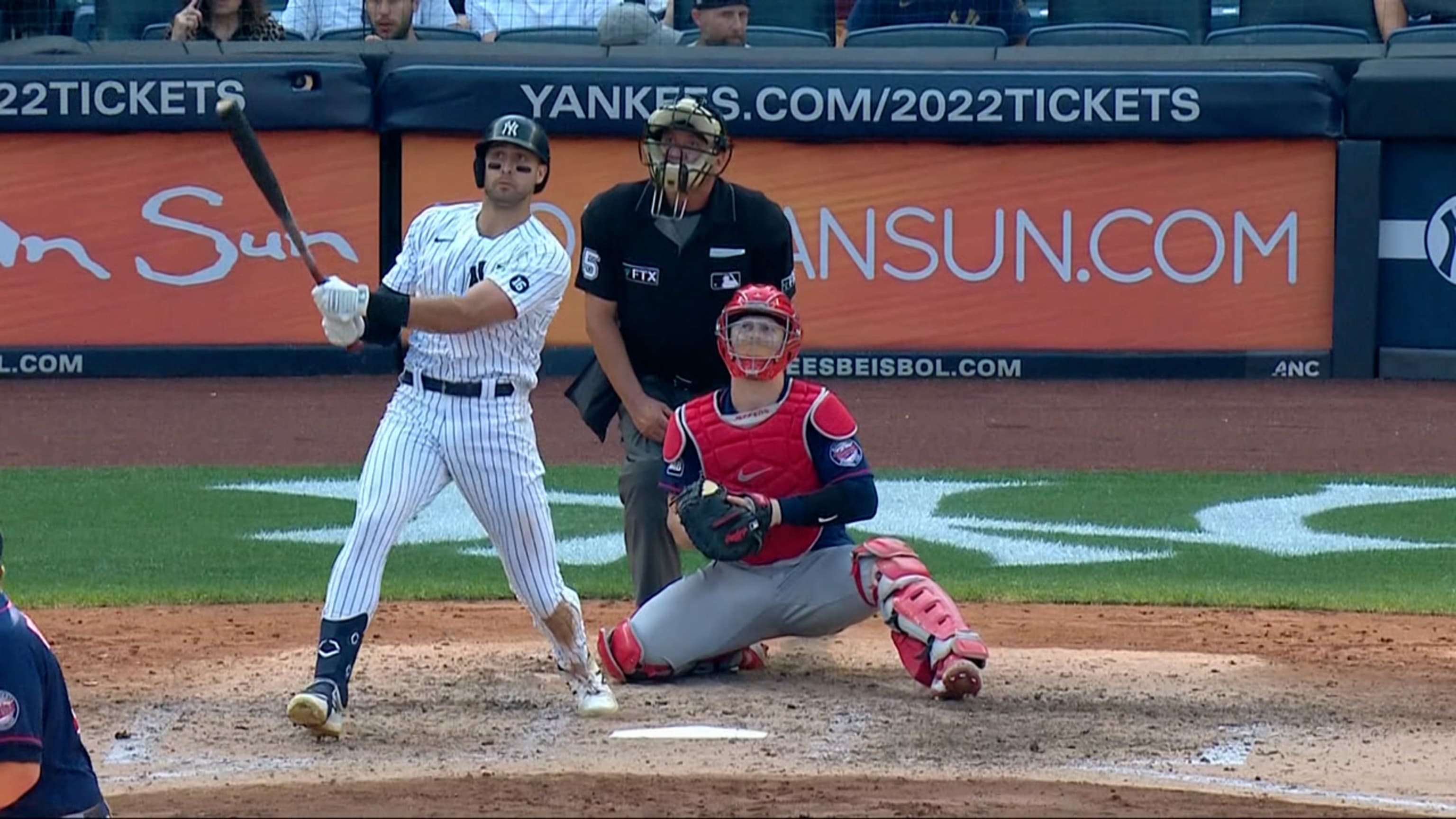 Los Yankees pegan 2 jonrones