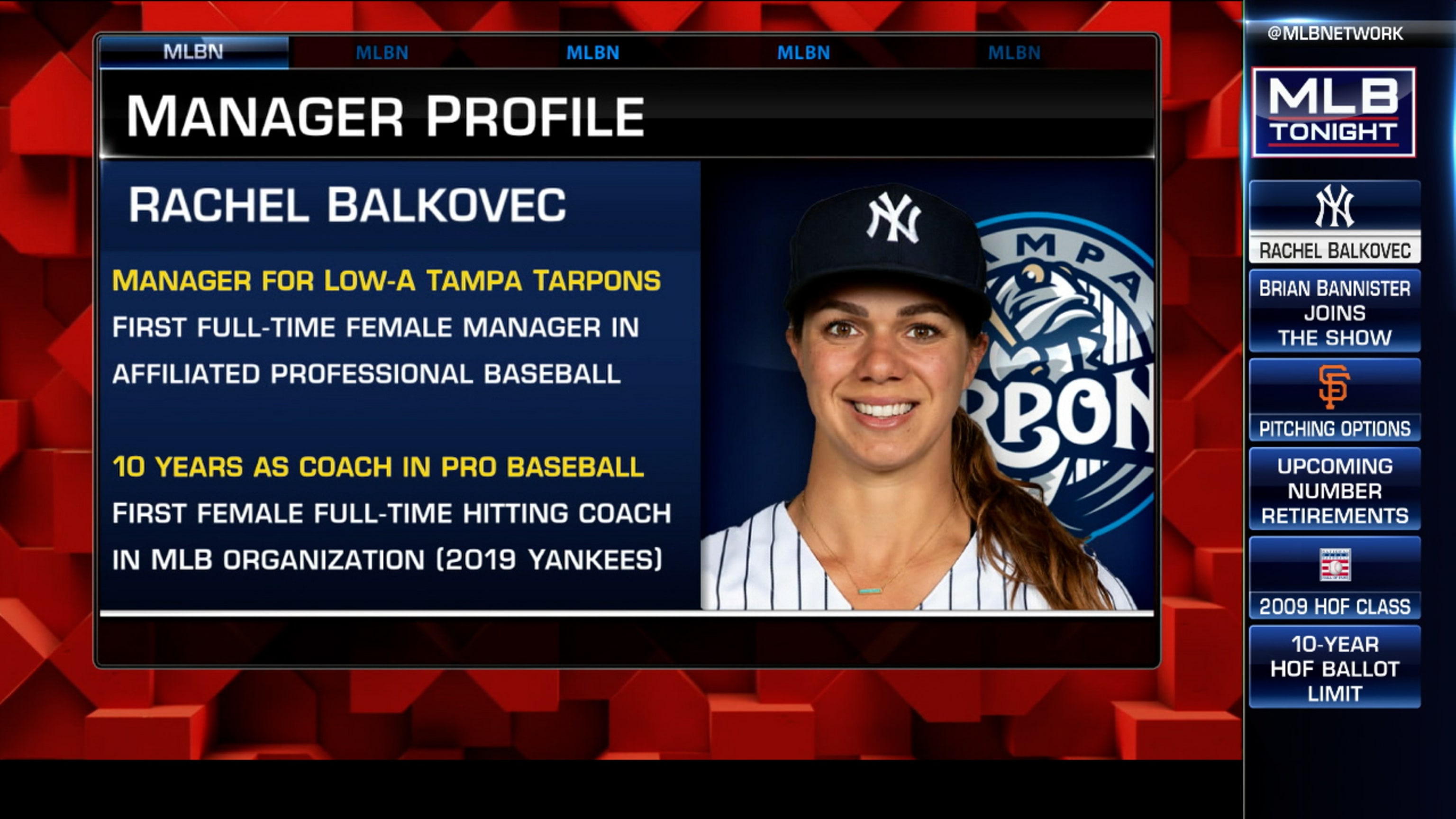 Rachel Balkovec on historic hire as Minor League manager