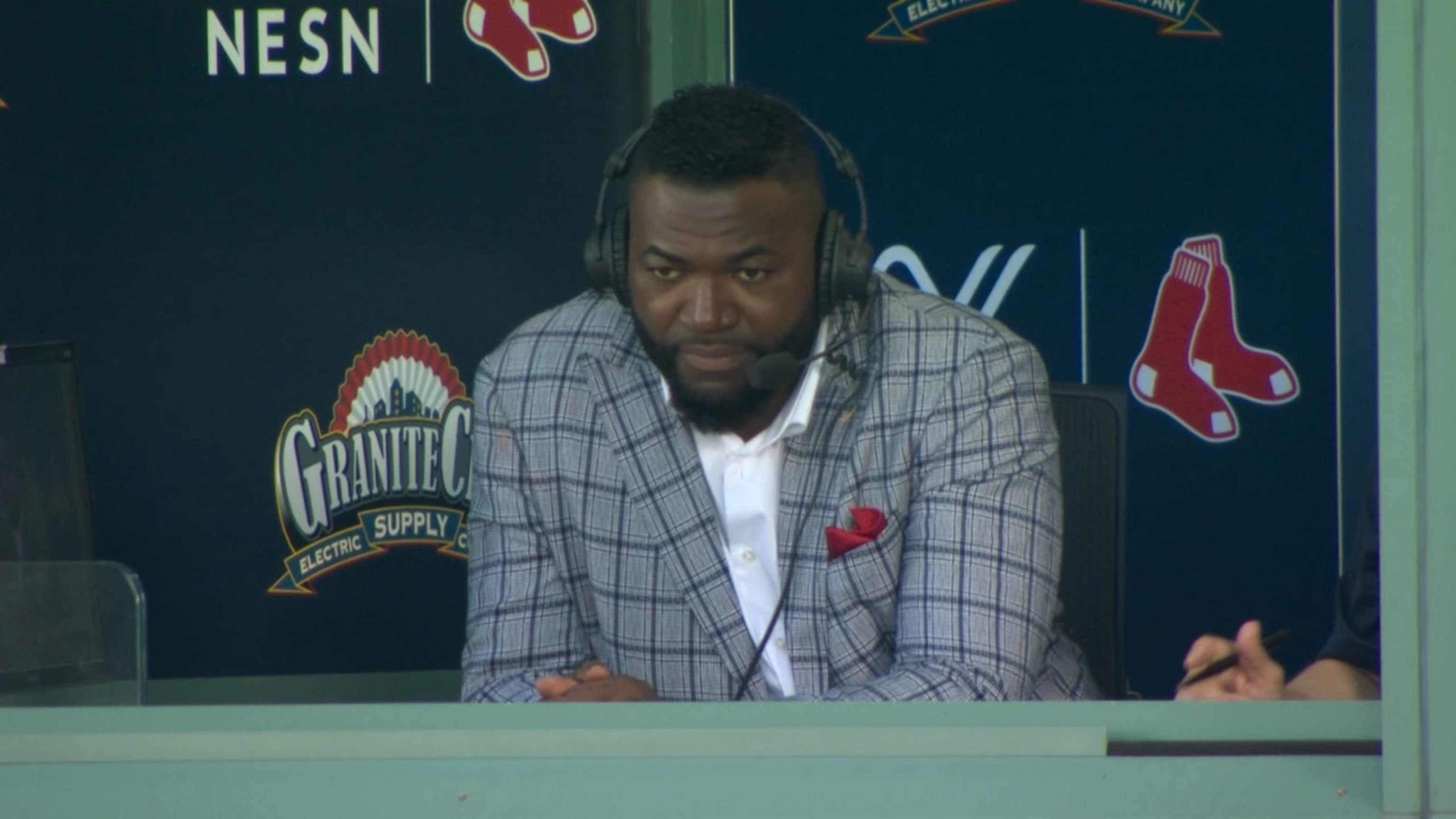 Big Papi admits to being a little floppy on induction speech