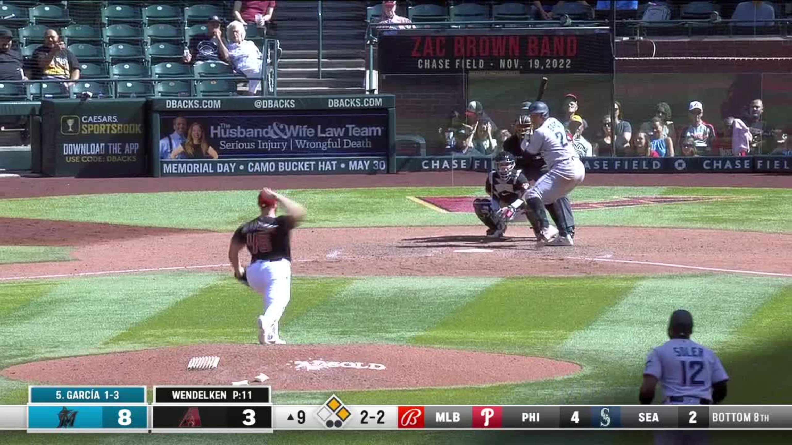 García produce 3 con HR