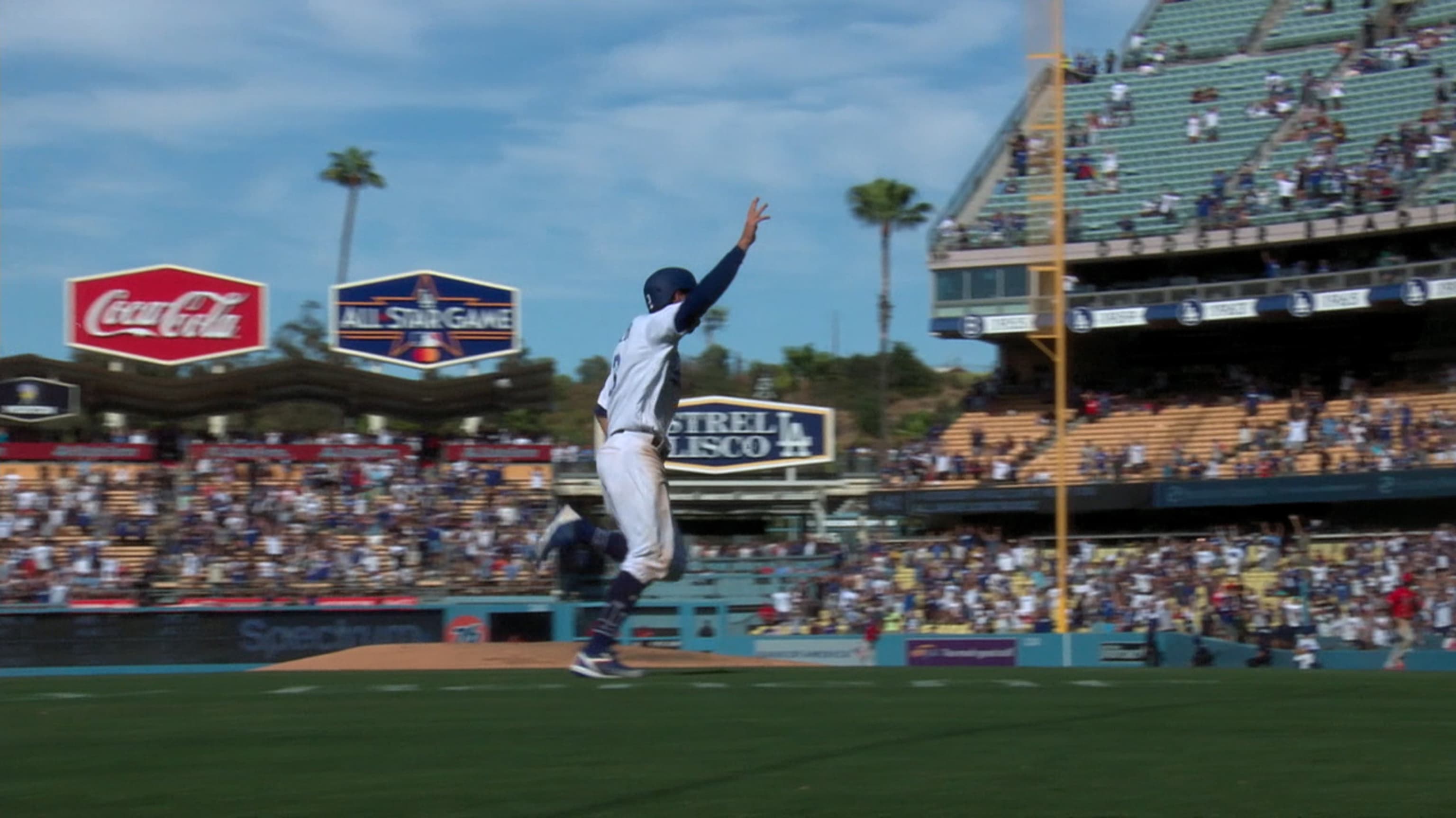 Dodgers' five-run comeback