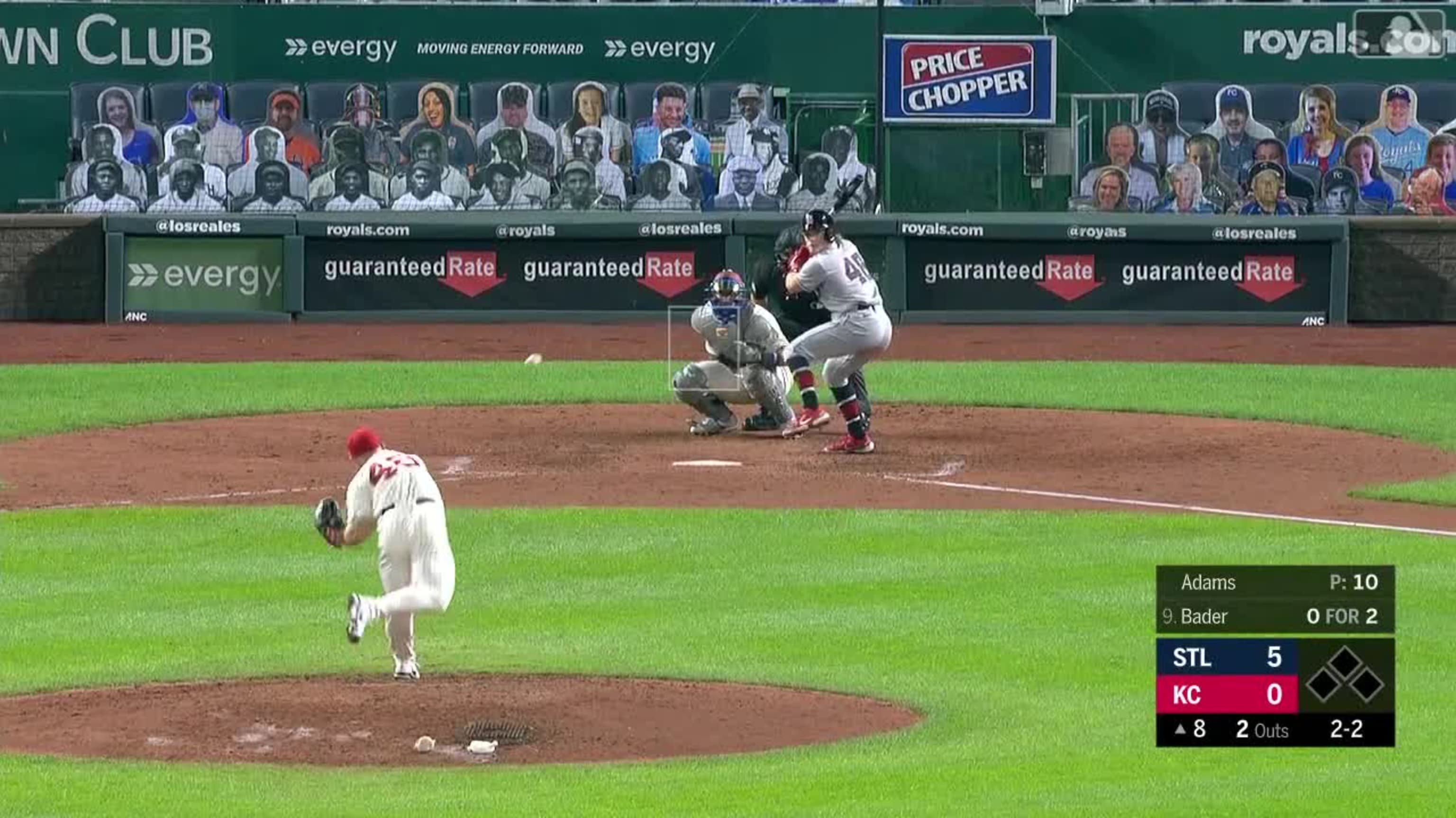 Merrifield makes catch in right