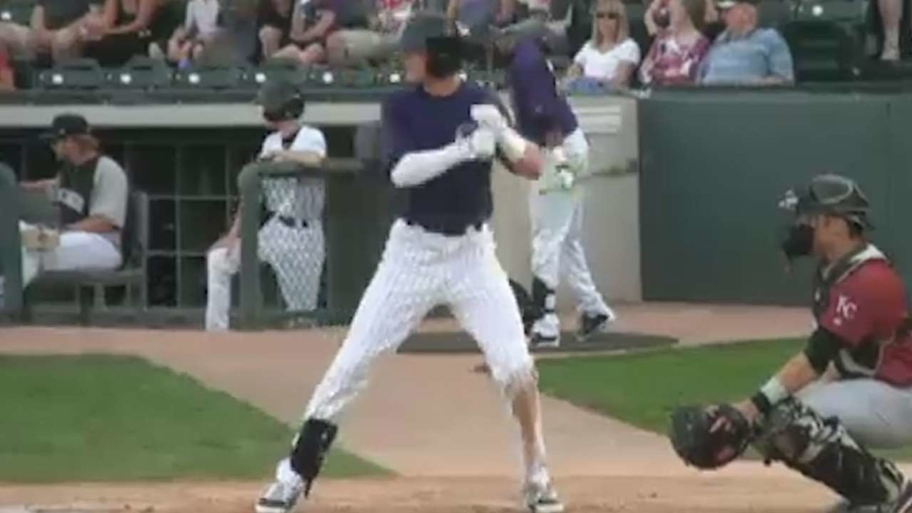 Aaron Judge Slow Motion Home Run Baseball Swing Hitting Mechanics
