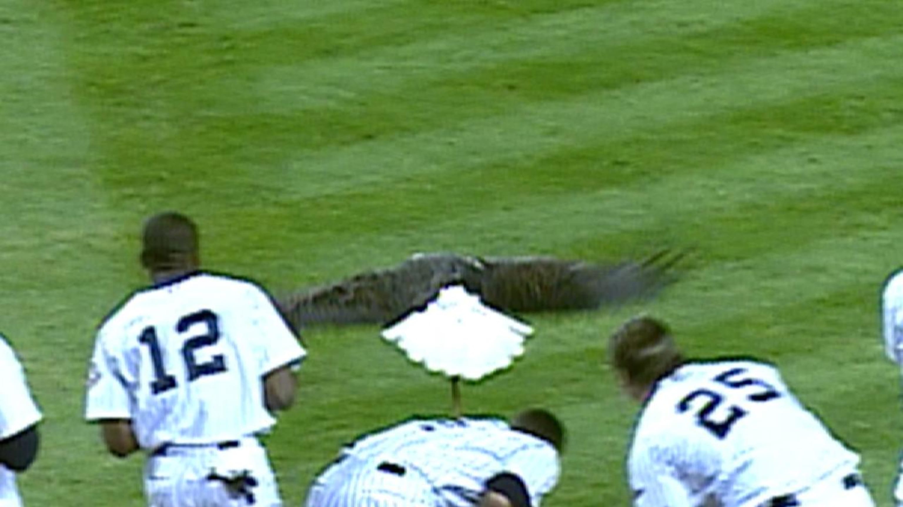 15 years before James Paxton, an eagle almost flew into Derek Jeter's head