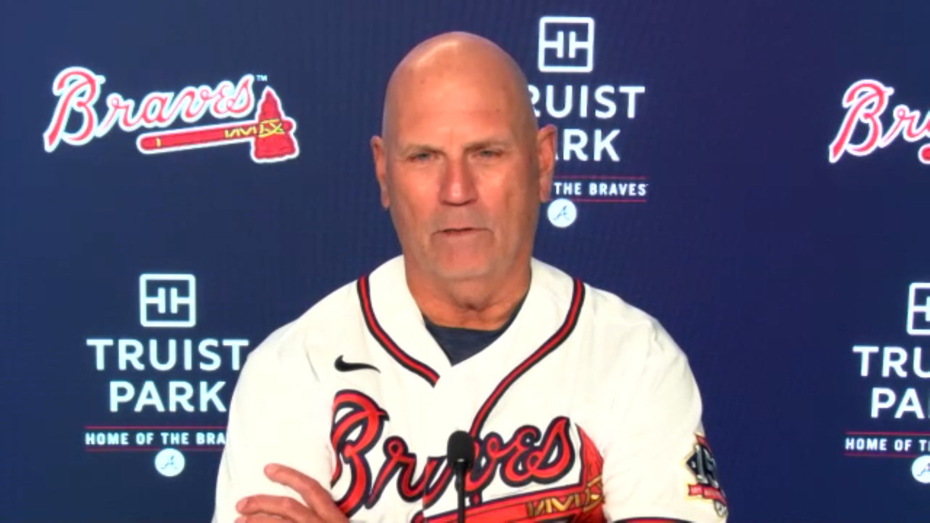 Snitker on pitching, offense