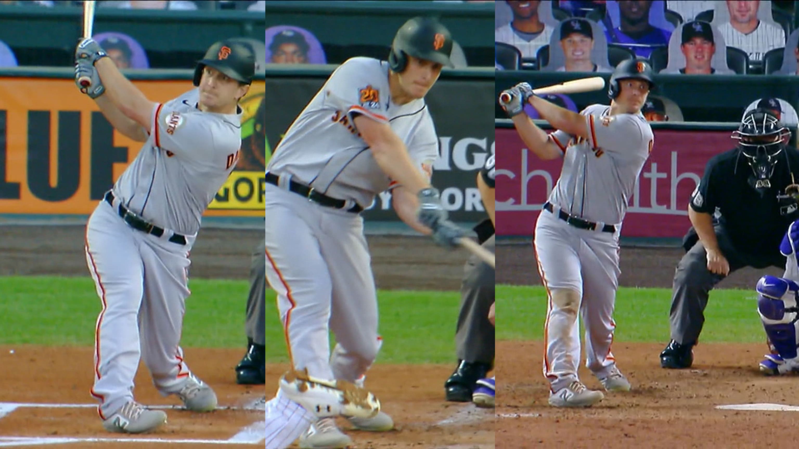 Alex Dickerson's three-homer game