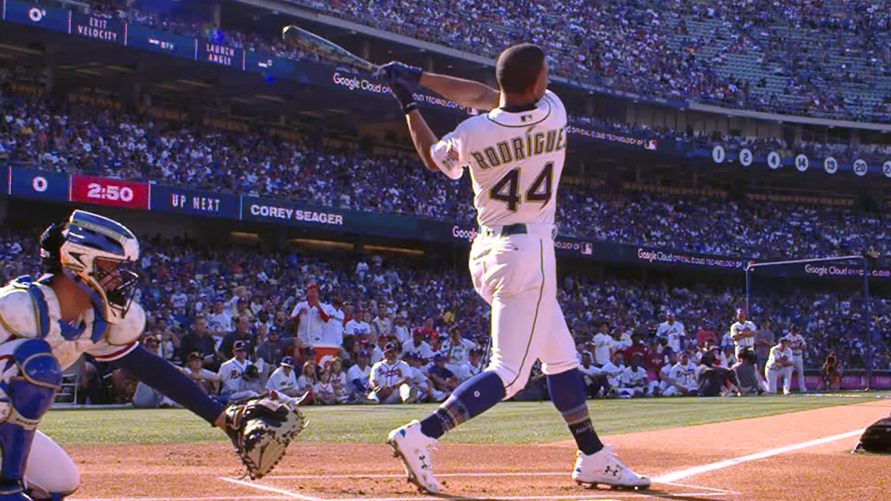 Julio Rodríguez's 463-ft. homer