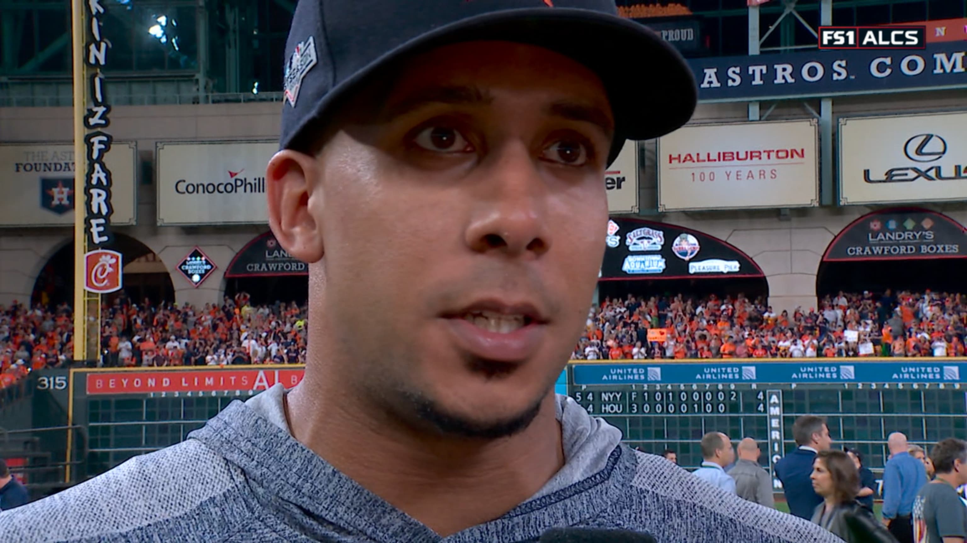 Michael Brantley Shows Why He's Such a Beloved Astro and World Class  Teammate — How an No-Way, Run-Down Catch From Uncle Mike Made the Champs  Believe Again