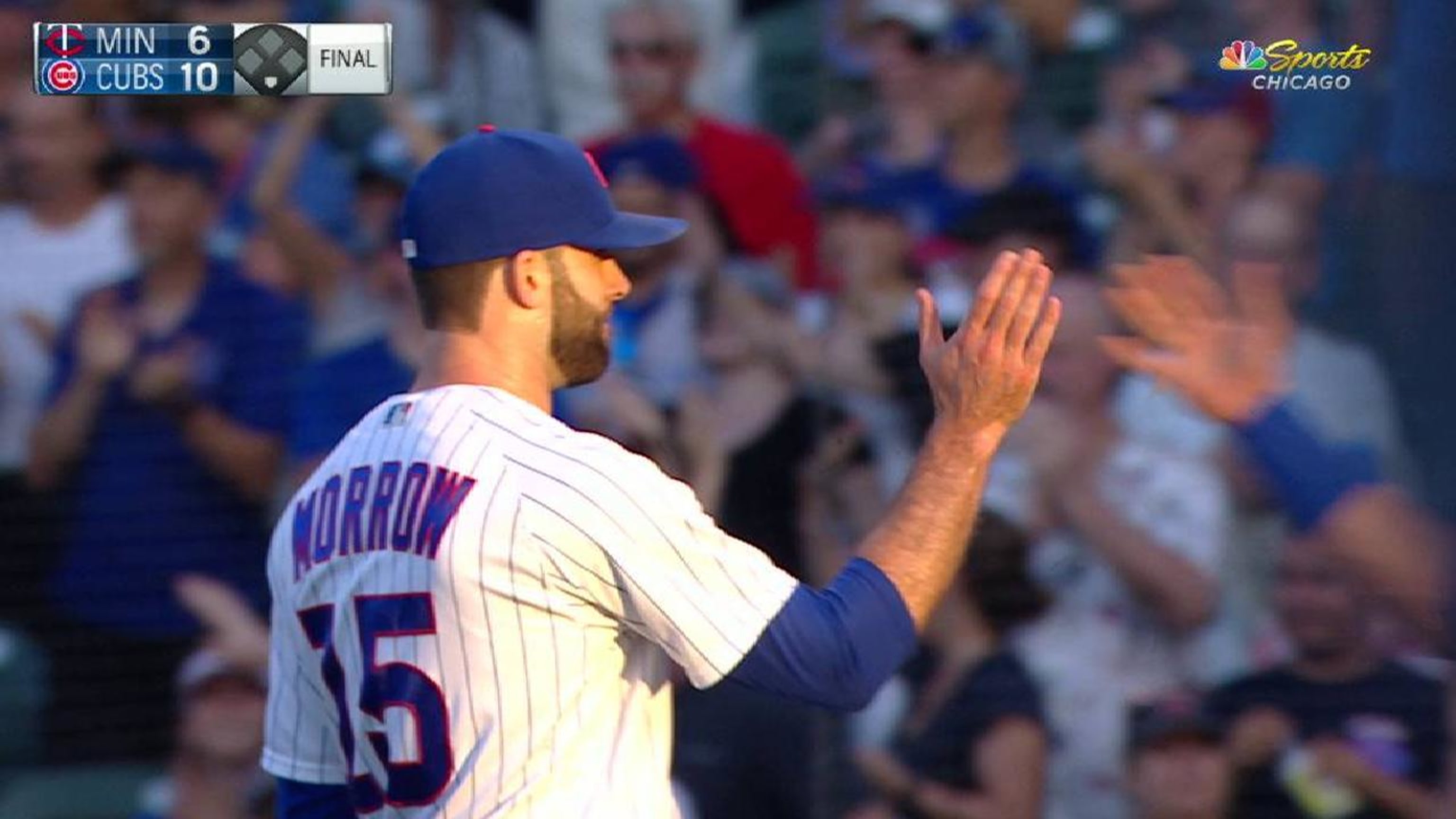 Addison Russell Game-Used Jersey -- Russell Grand Slam (5th HR of Season)  -- Twins vs. Cubs -- 6/29/18