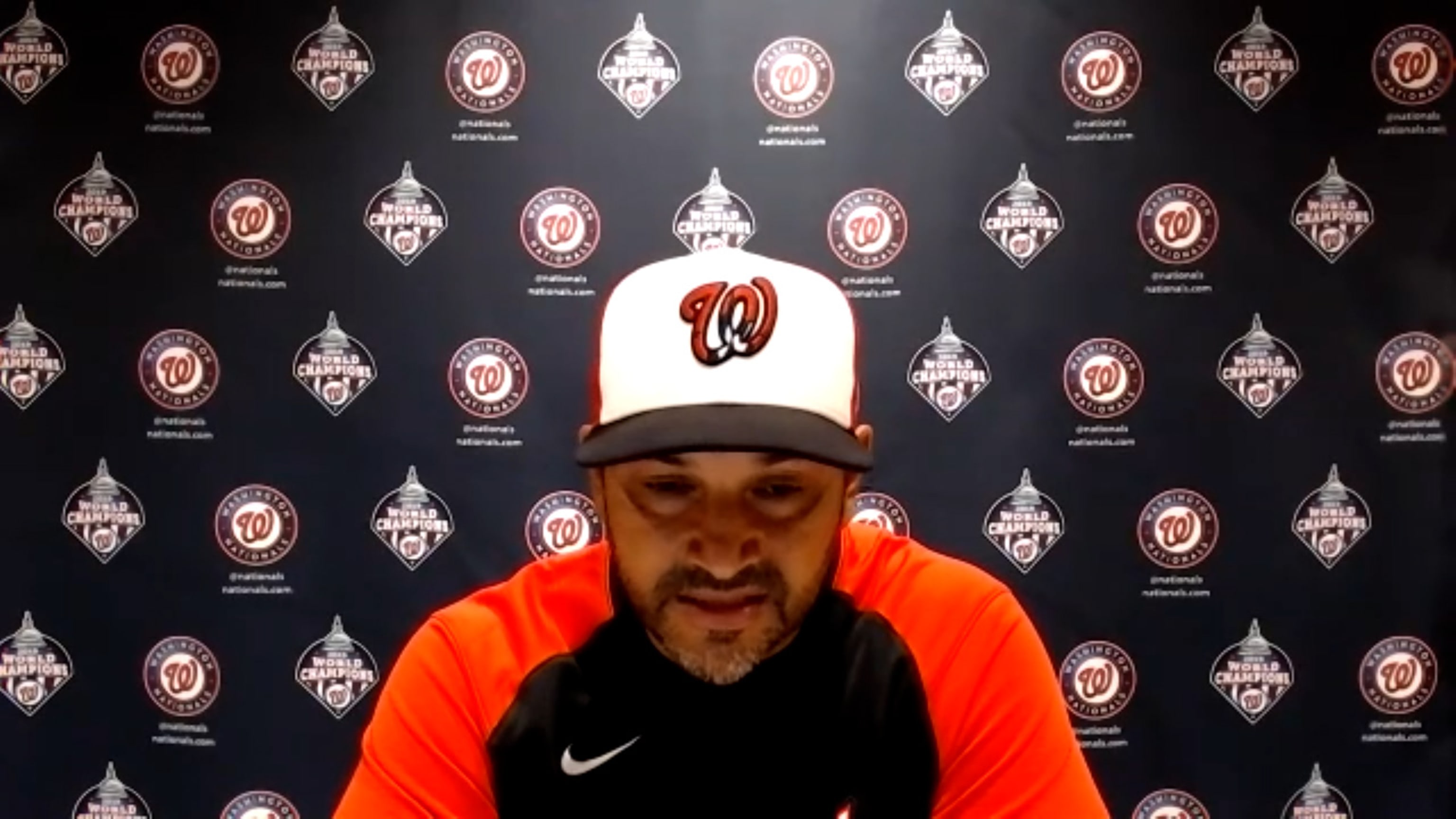 Dave Martinez on Strasburg 