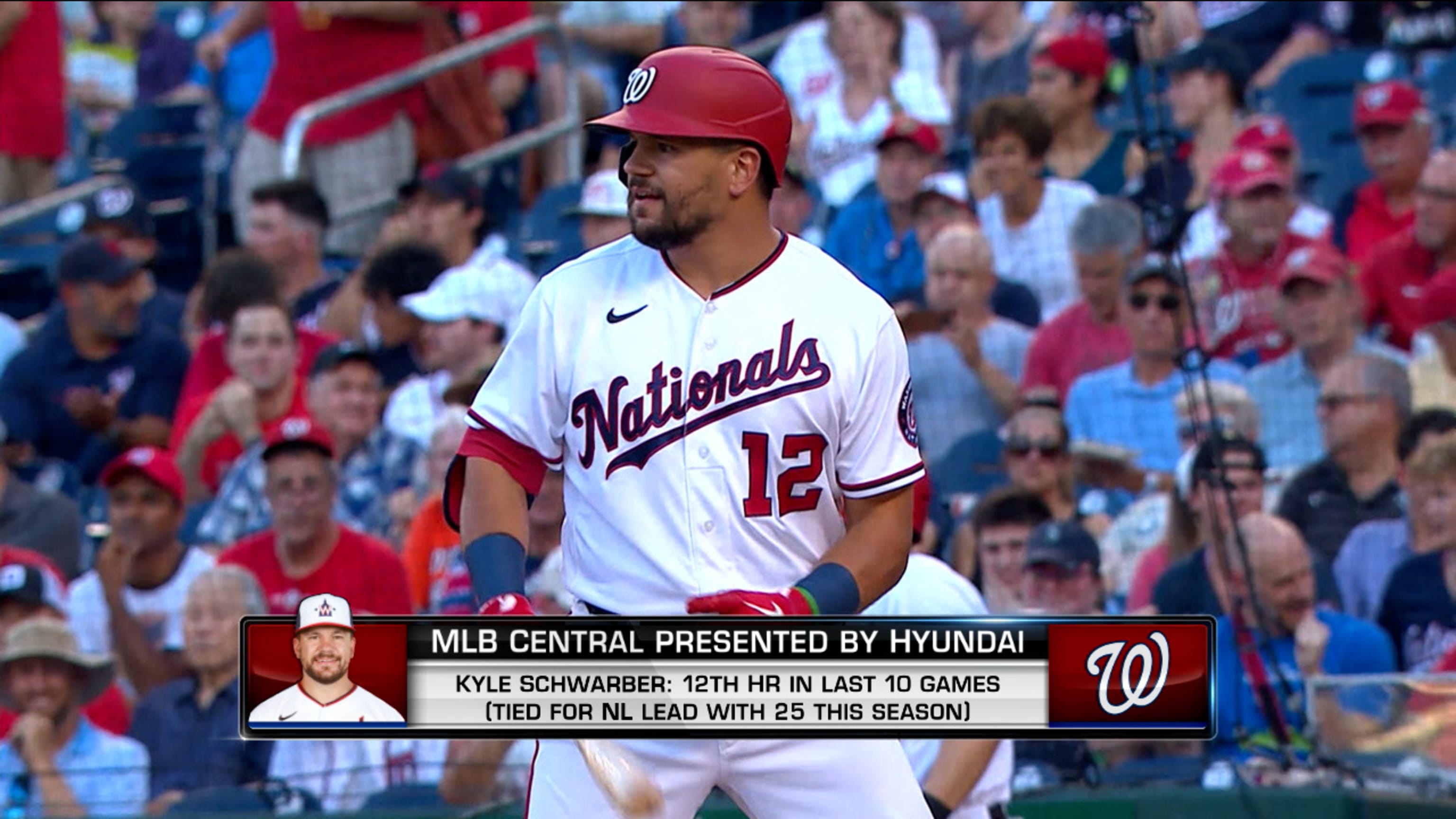 Schwarber on fire in leadoff spot