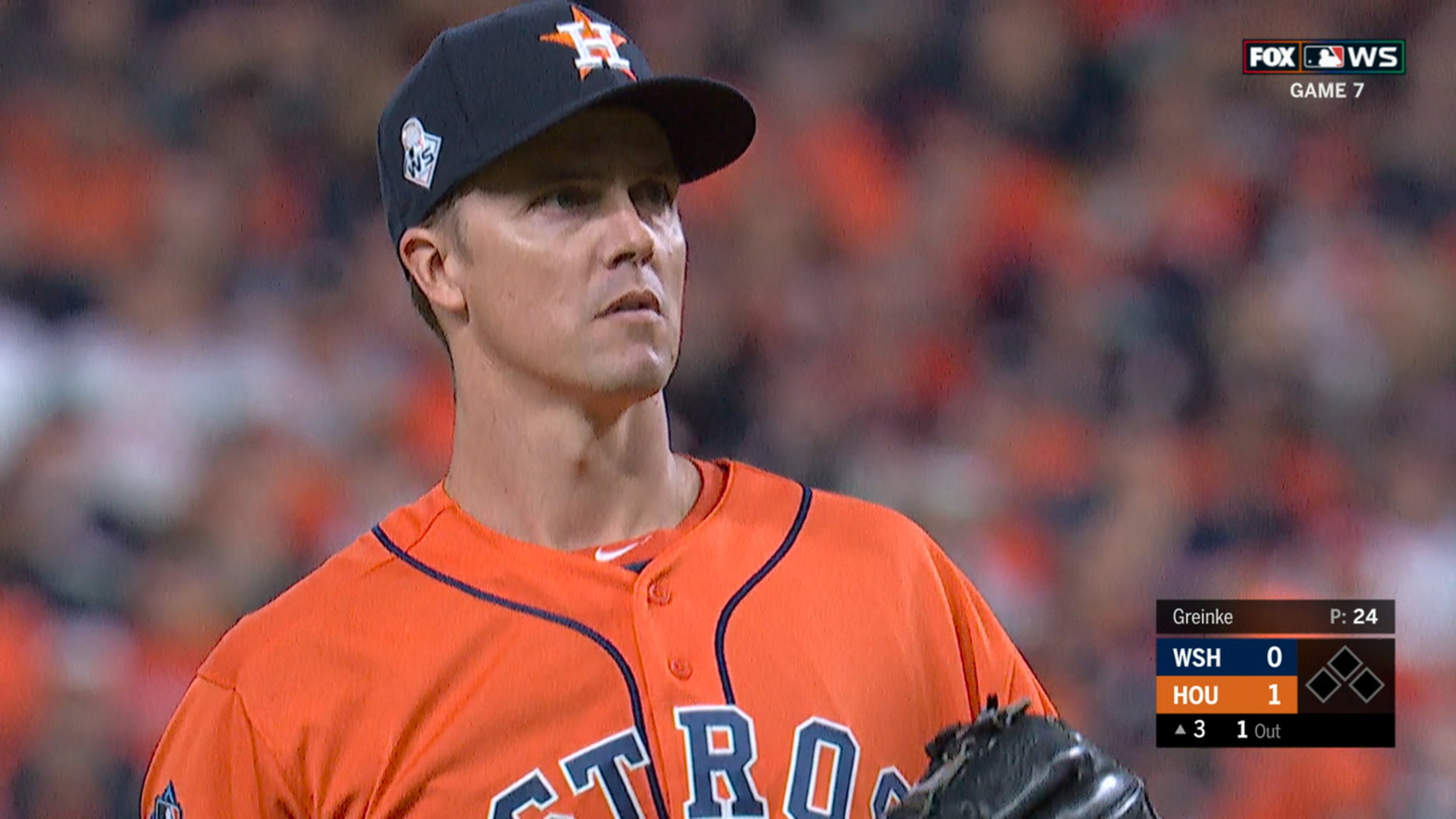 Zack Greinke World Series Game 7 start