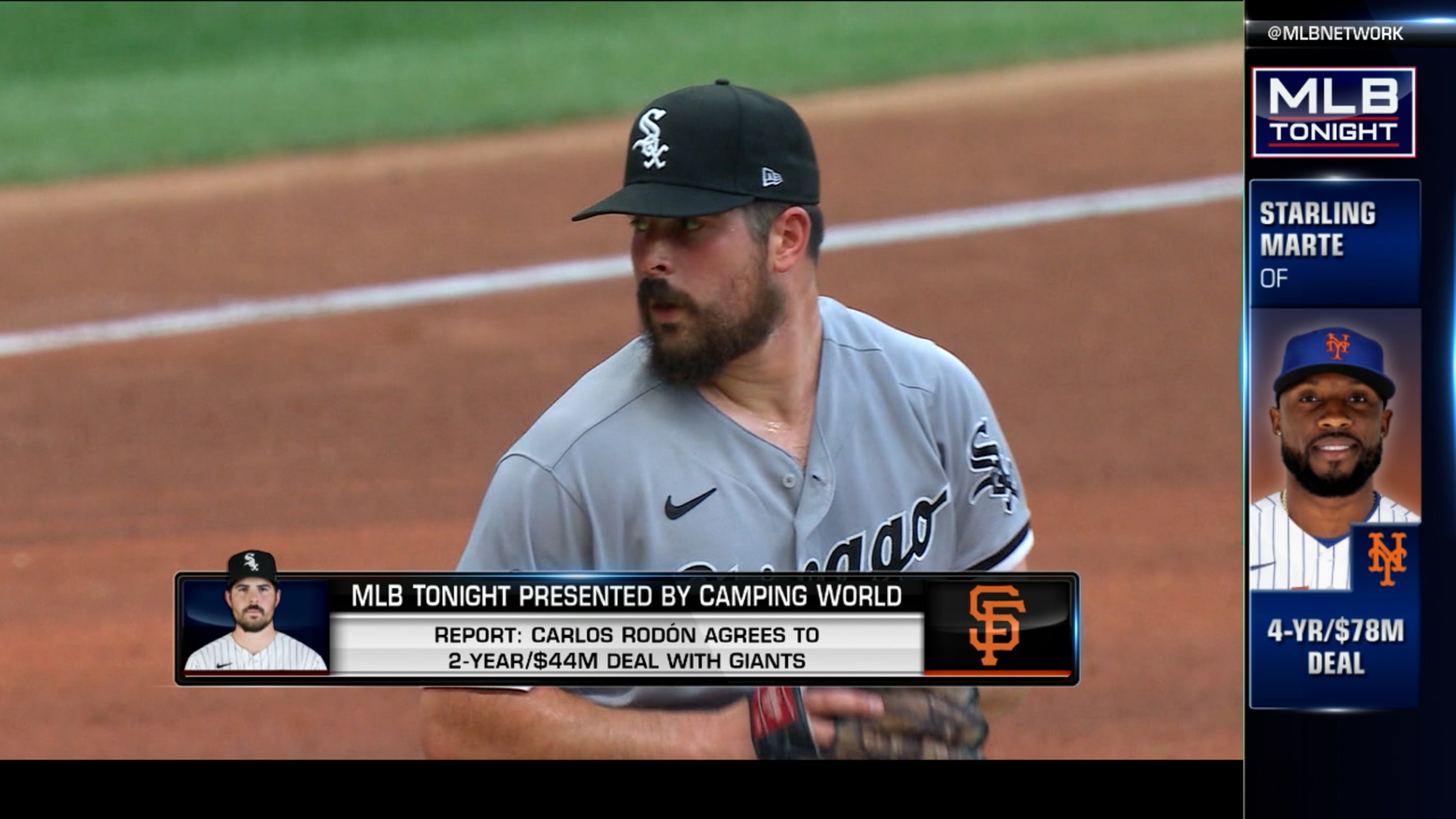 Report: All-Star lefty Carlos Rodon signs two-year deal with Giants