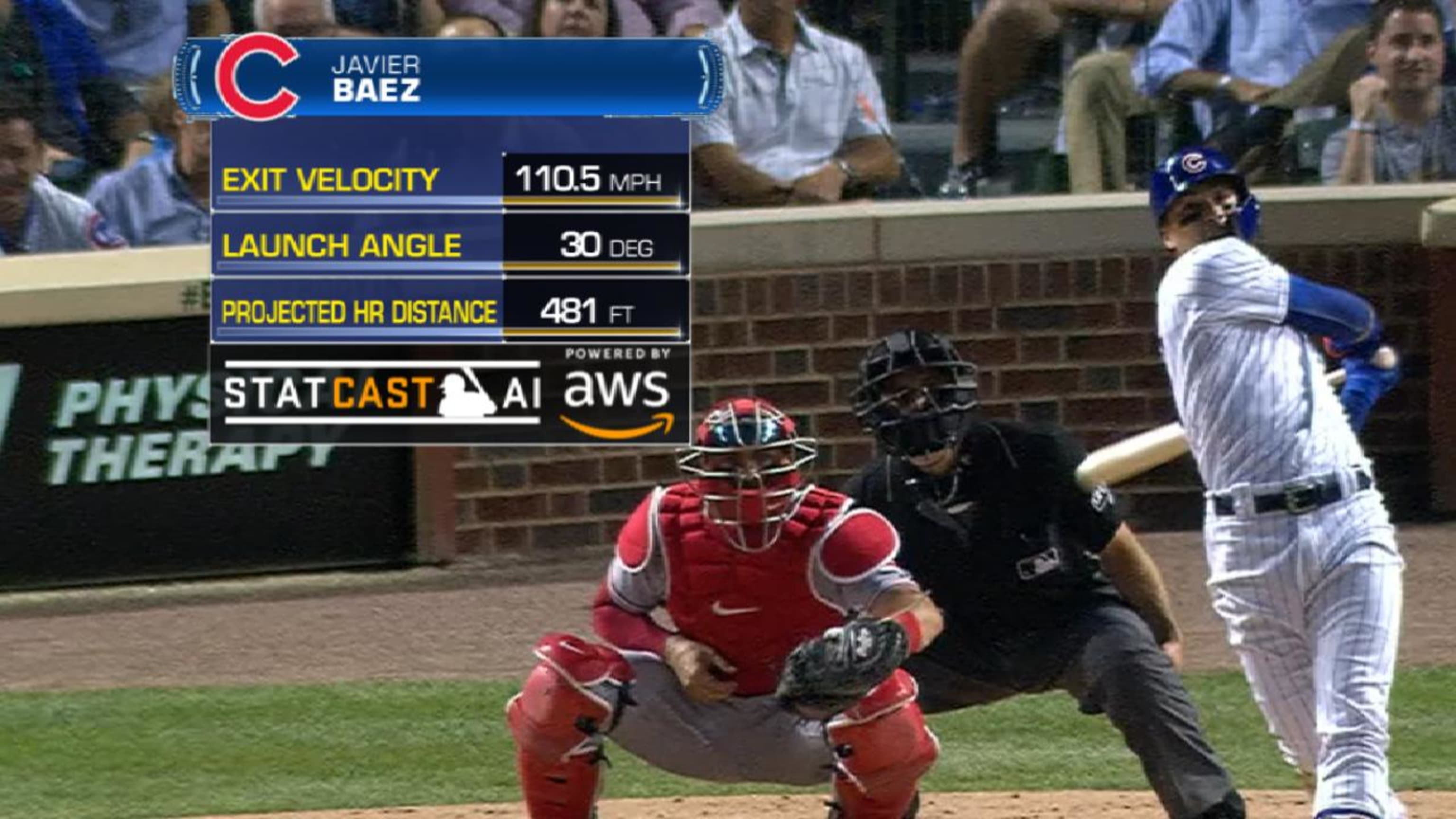 Statcast: Baez's 481-ft. HR
