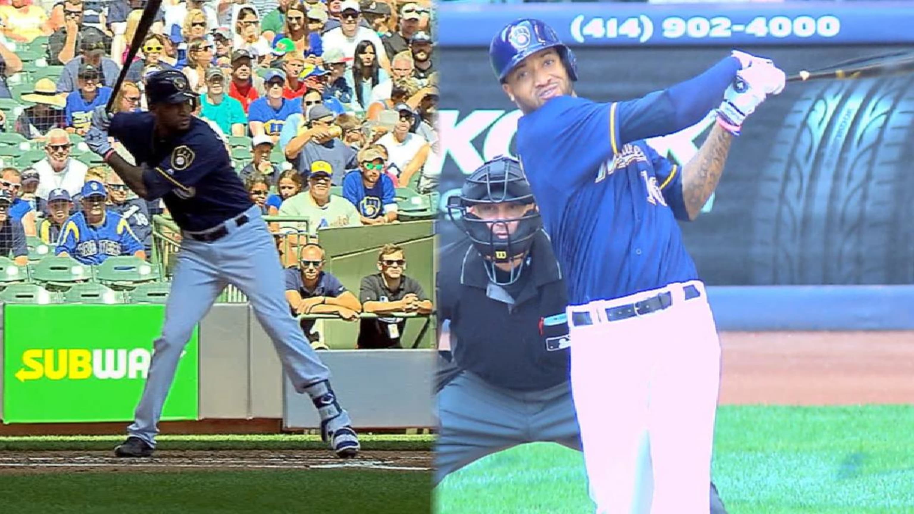 Santana mashes two homers
