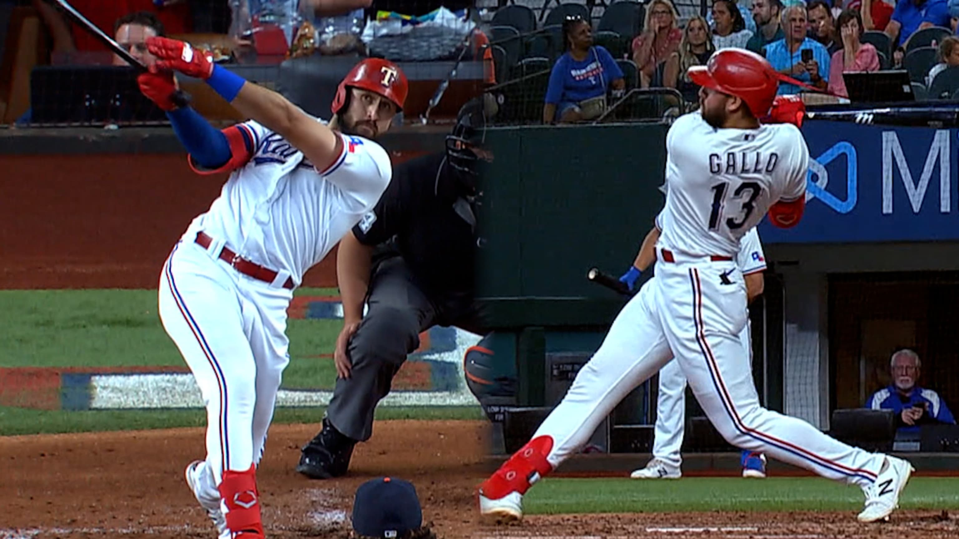 Joey Gallo pega 2 HR