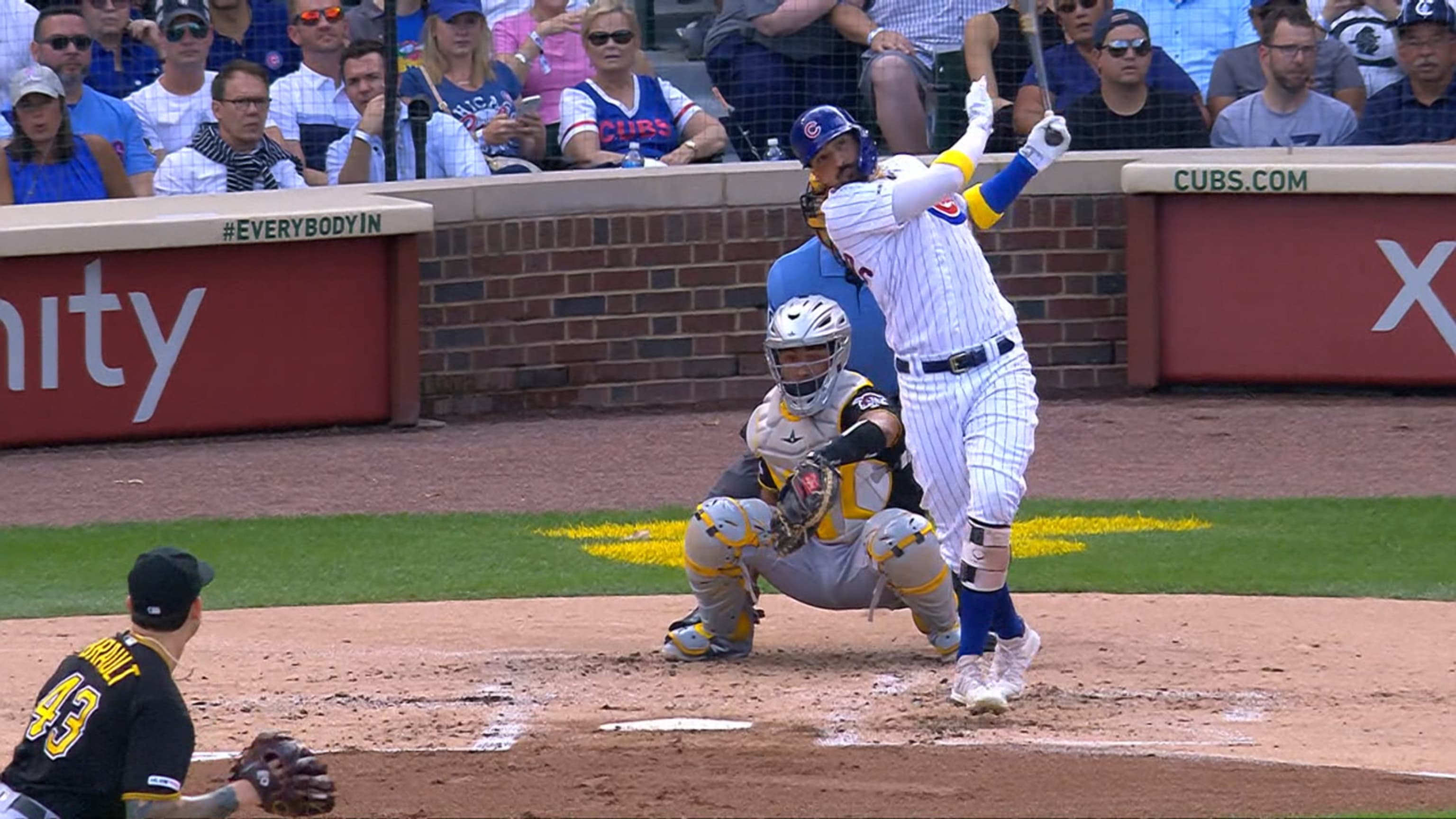 Cubs Erupt For 17 Runs Vs Pirates At Wrigley Field