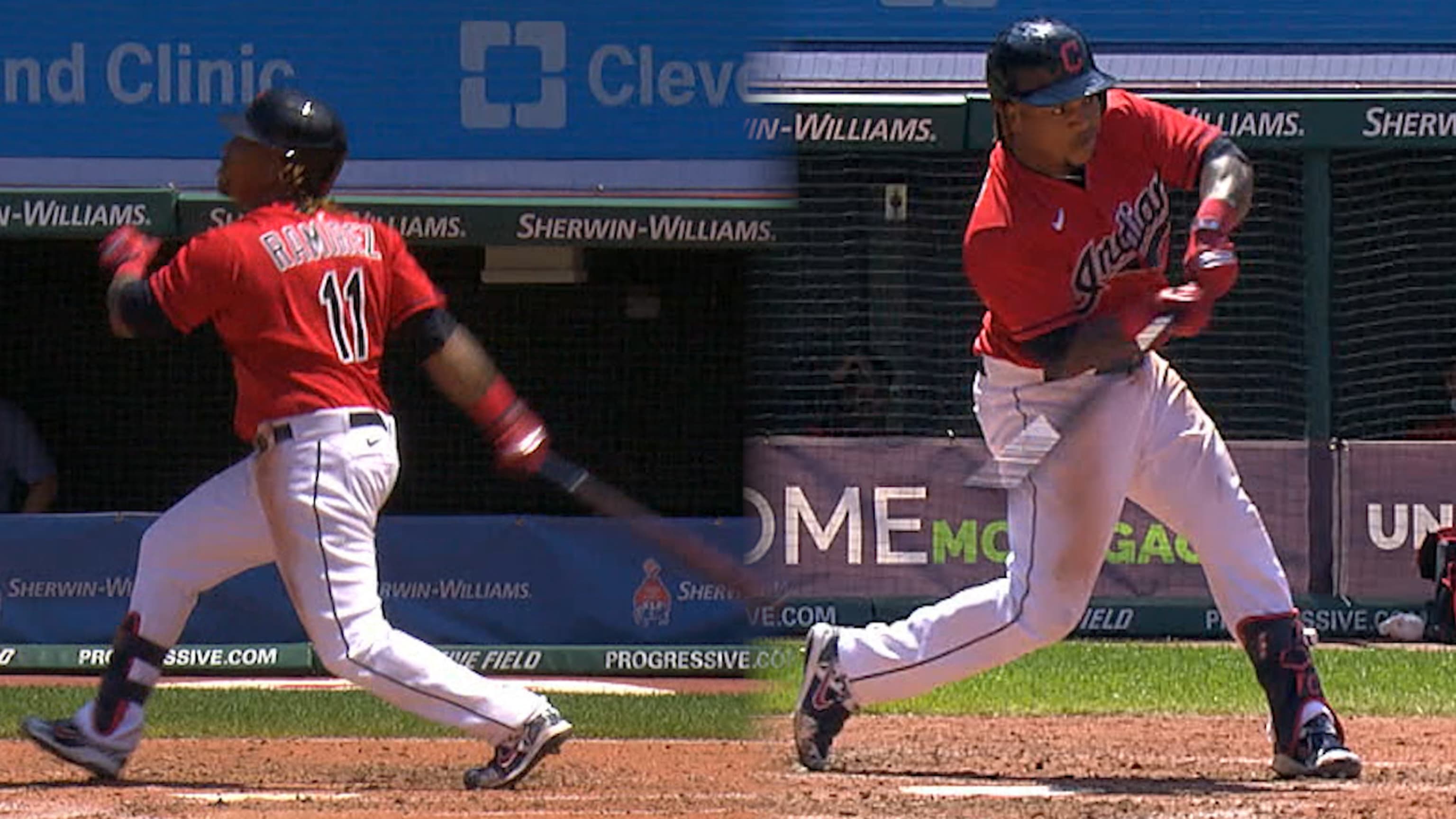 José Ramírez dispara dos HR