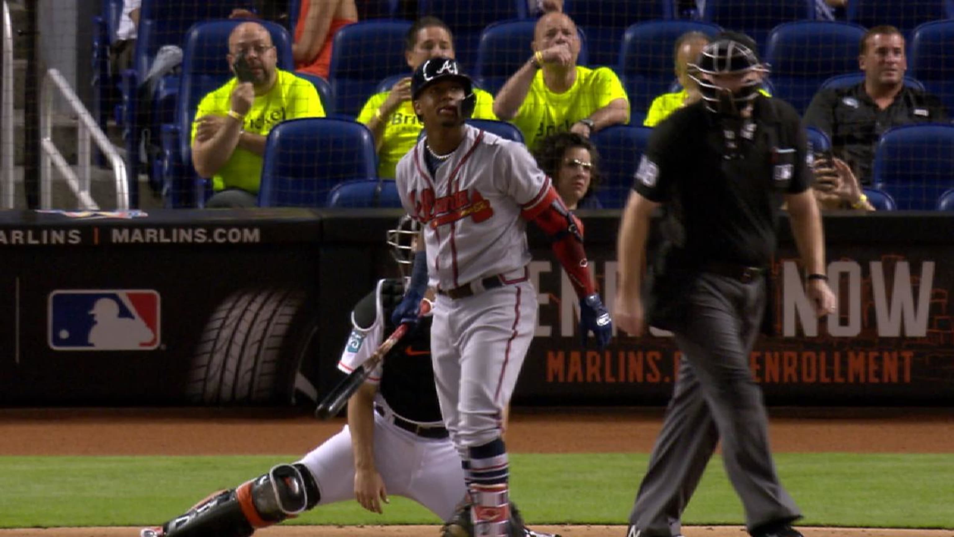 Ronald Acuña Jr. is the FIRST ever player to hit 30 homers and steal 6, acuna grand slam