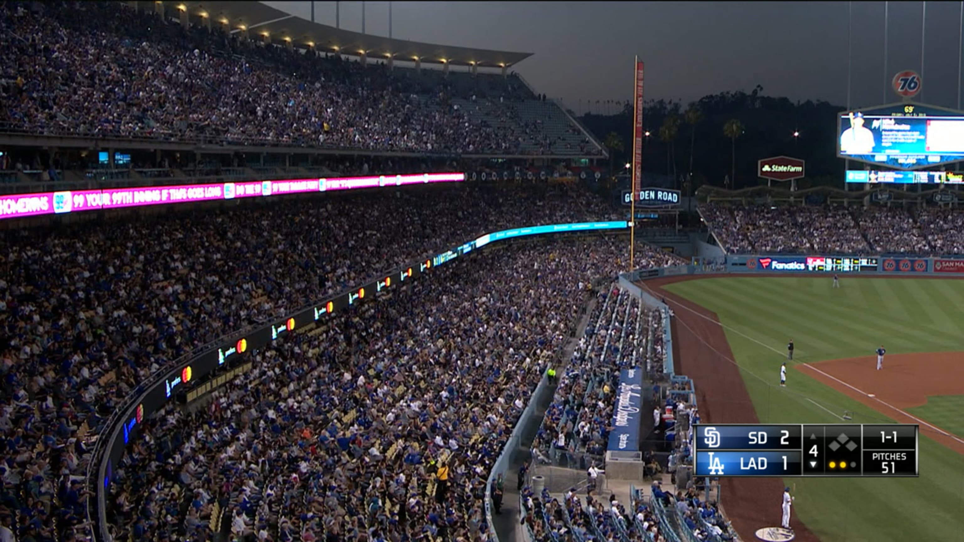 Forget the Score… Did You See the Sky at Last Night's Padres Game in San  Diego – NBC 7 San Diego