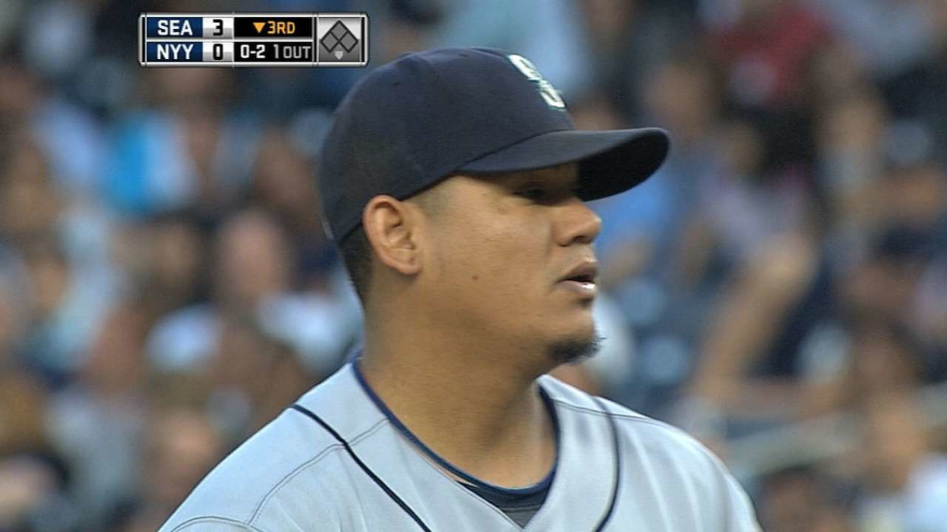 Felix's two-hit shutout