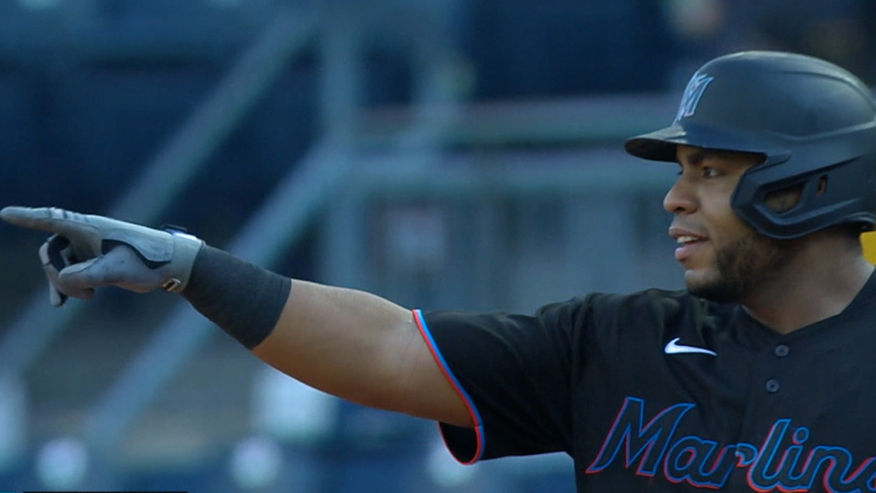 Juego de 4 hits de Jesús Aguilar