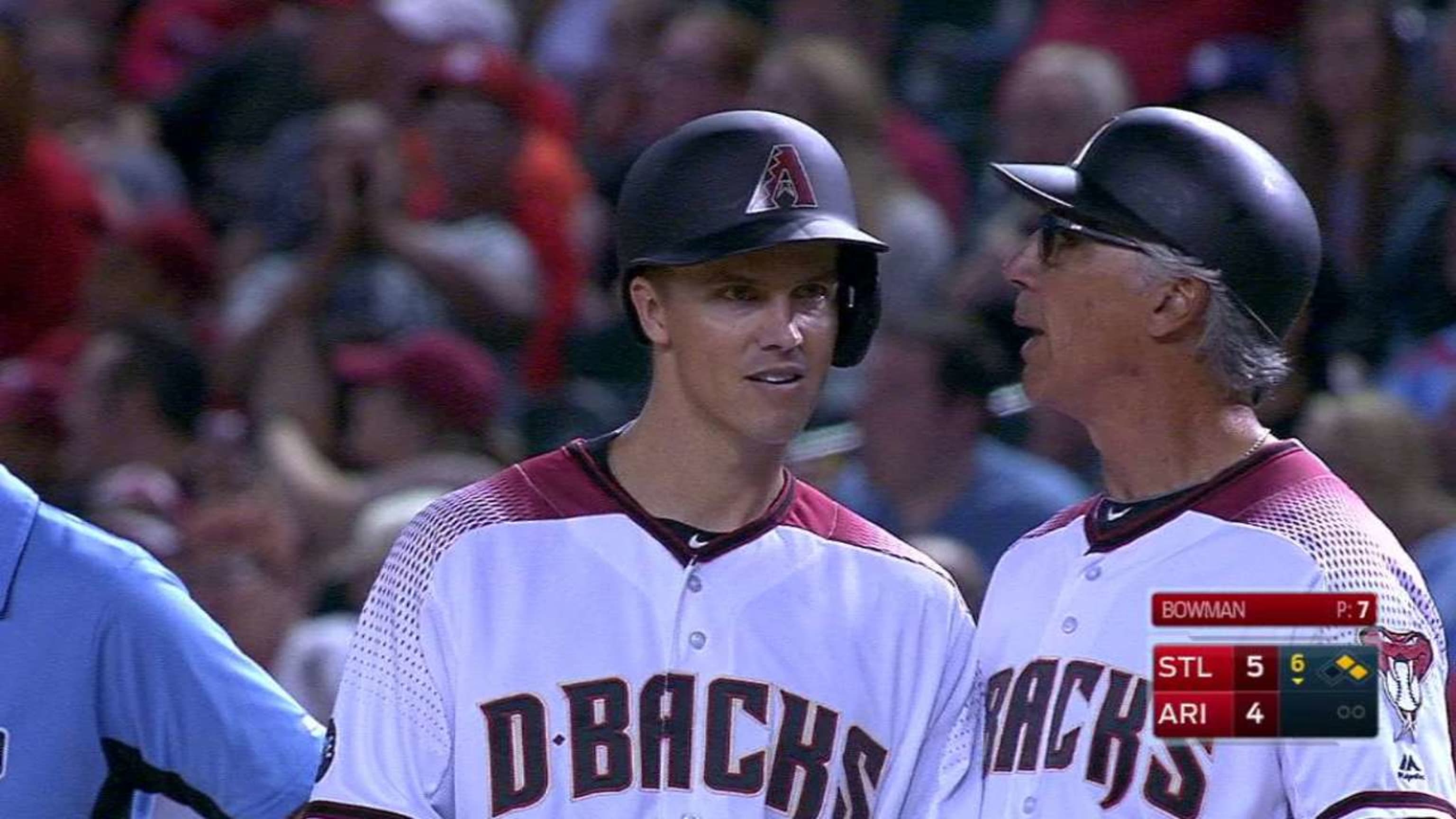 The best part of the D-backs' win was Zack Greinke 'driving the bus' at  first base