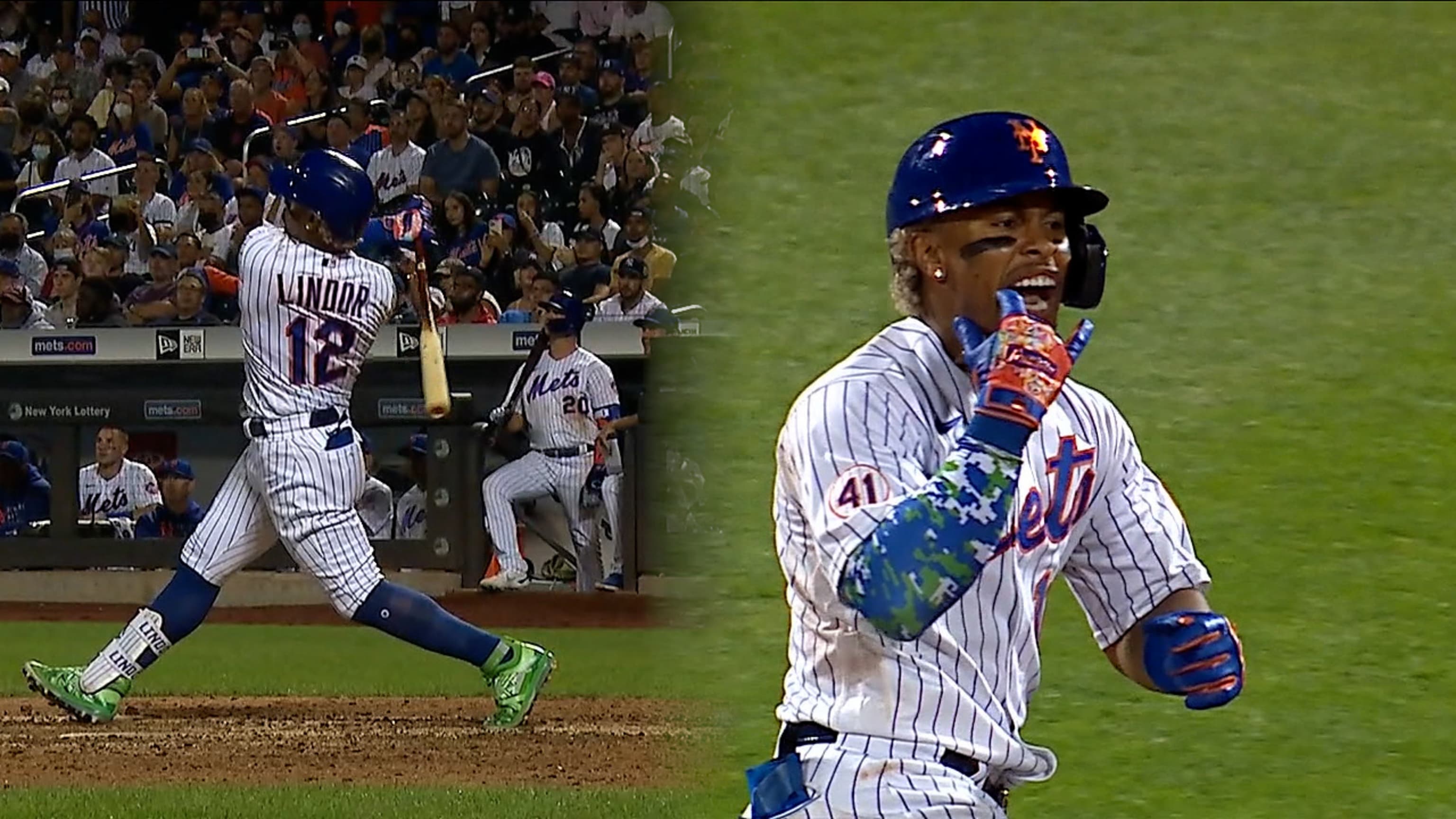 Francisco Lindor pega 3 jonrones