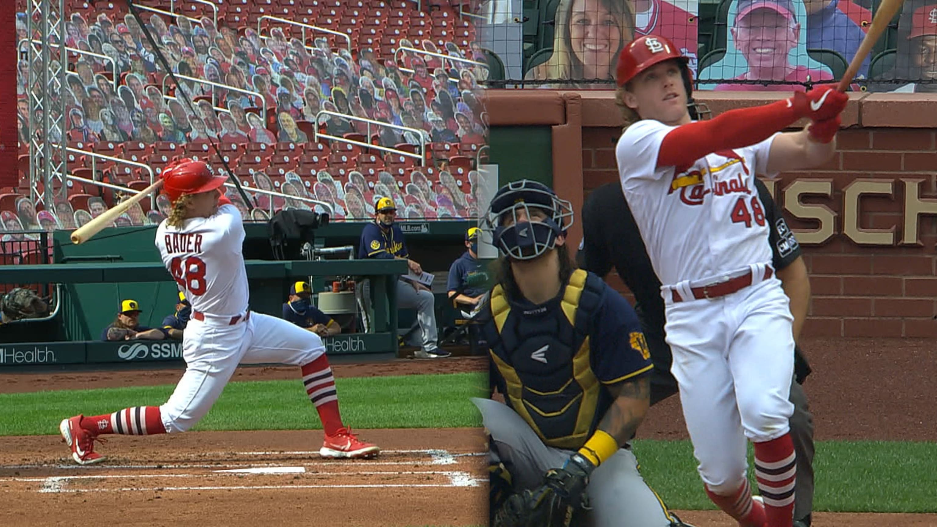 What is Harrison Bader's role in 2020 and beyond?