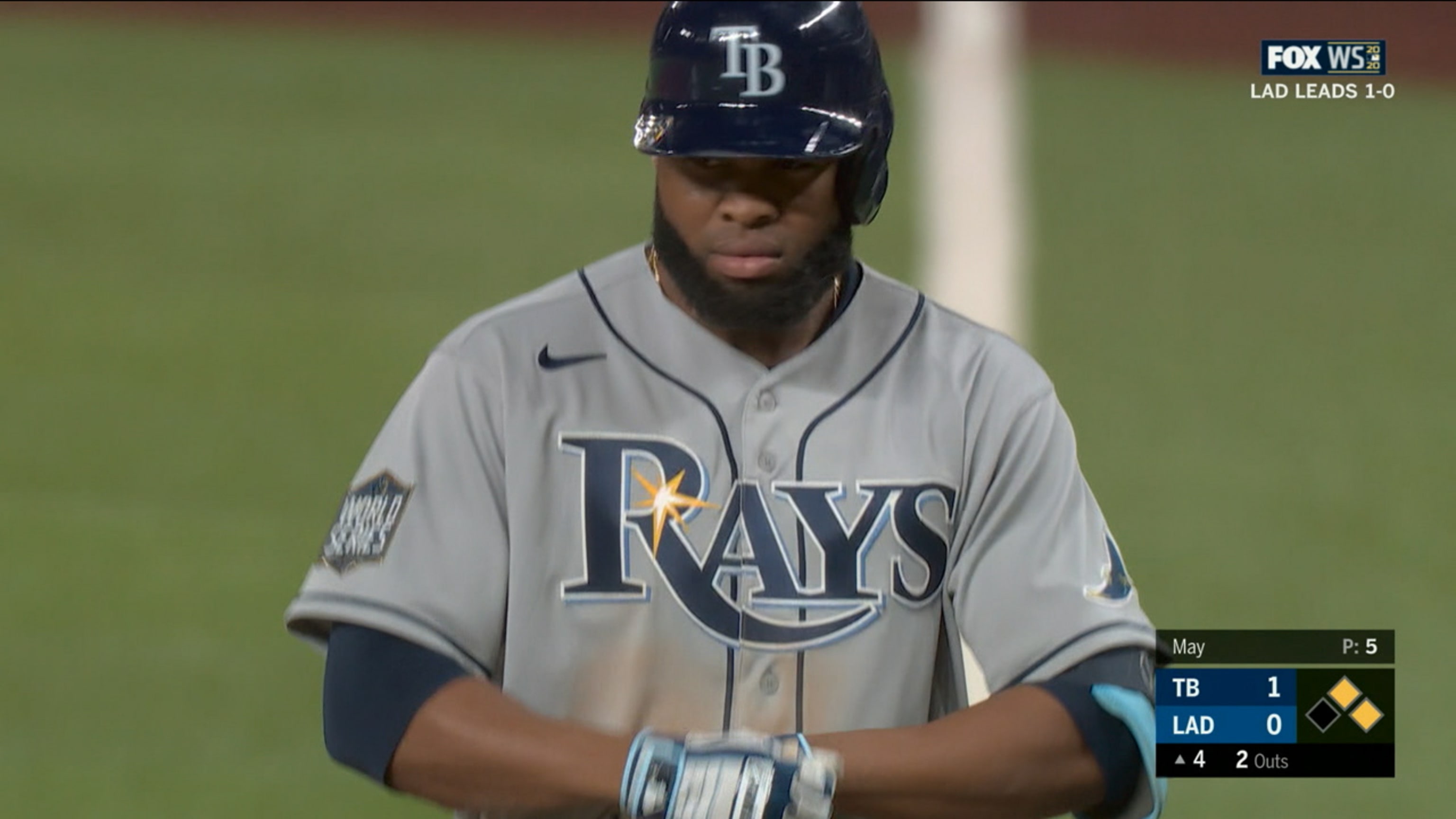 Manuel Margot's key at-bat