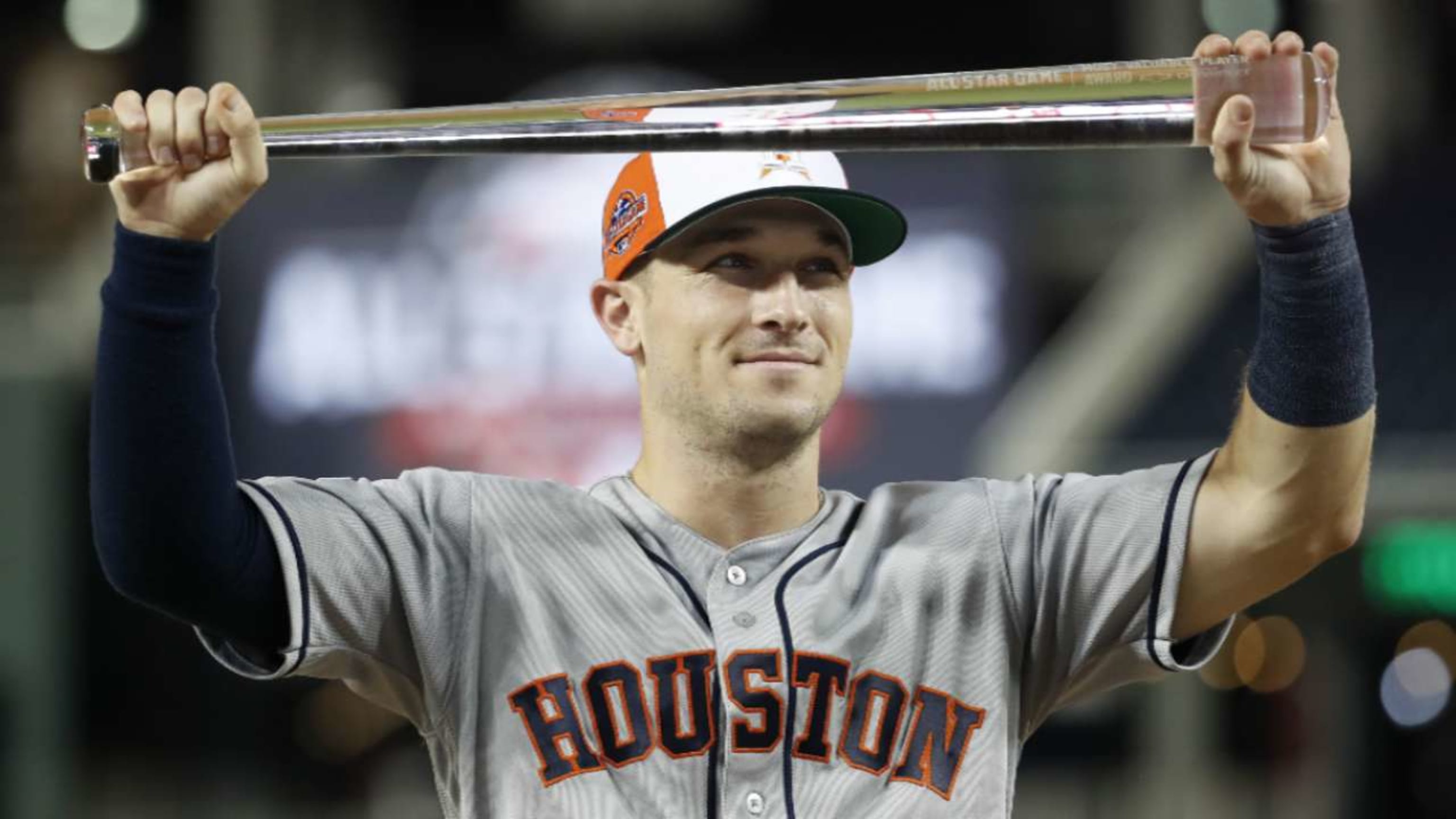 Houston Astro's Alex Bregman's 7-Week-Old Son Enjoys 1st Baseball Game